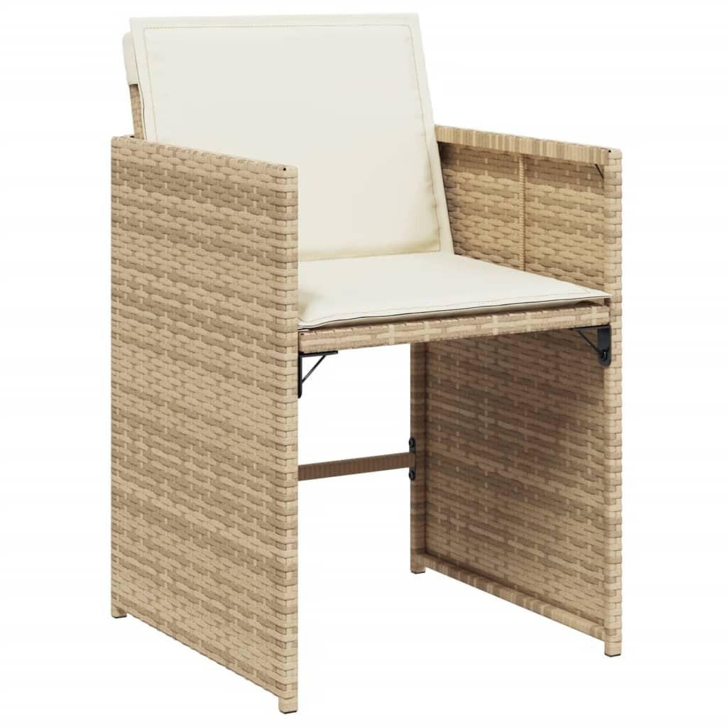VidaXL Garten essgruppe poly-rattan