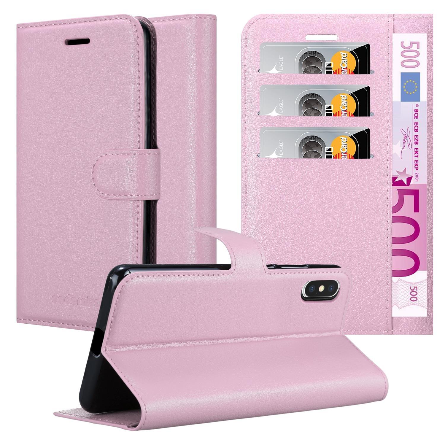 Cadorabo Hülle für Apple iPhone X / XS Standfunktion, Kartenfach