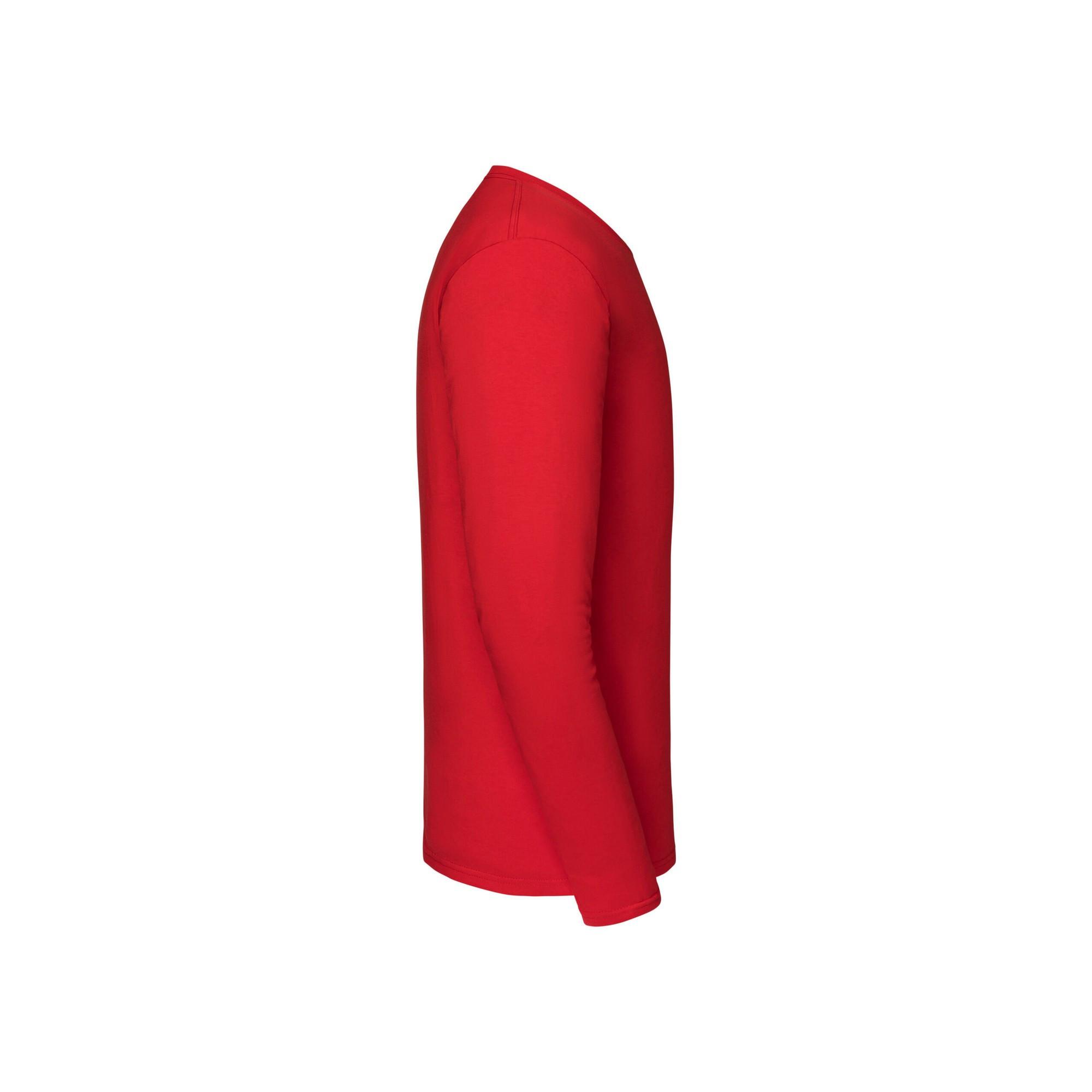 Fruit of the Loom Iconic Premium Langarm T-Shirt