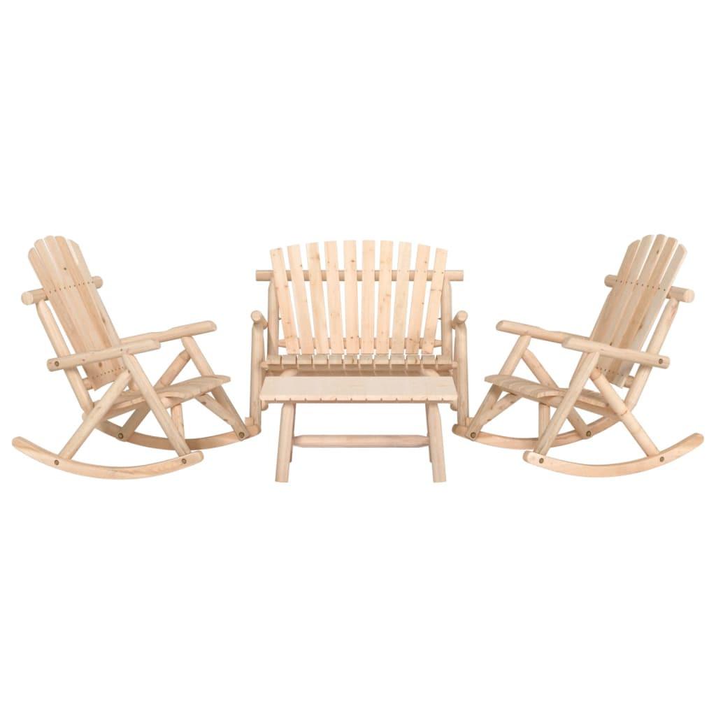 VidaXL Garten lounge set holz