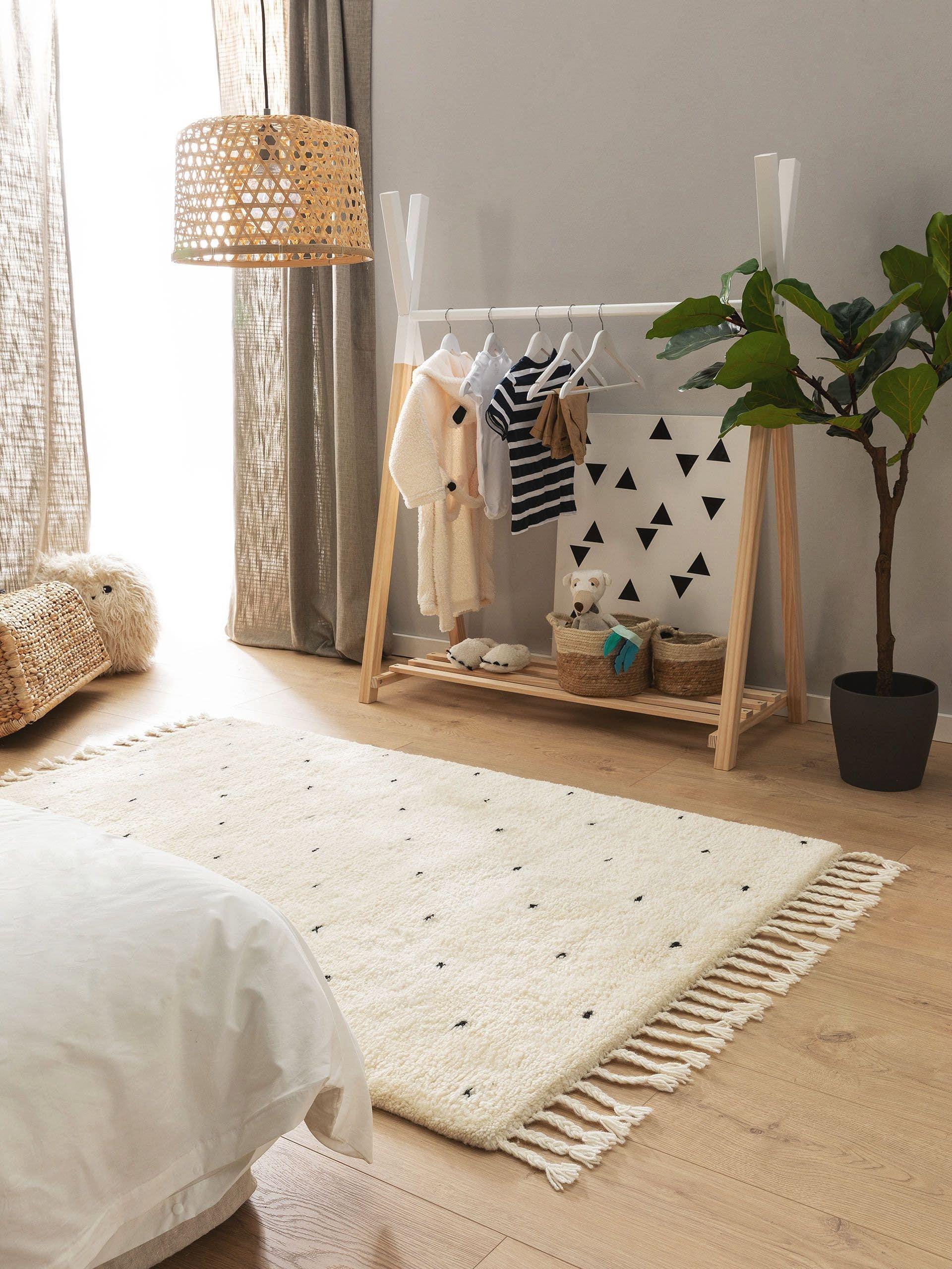 Benuta Kinderteppich Theo Cream