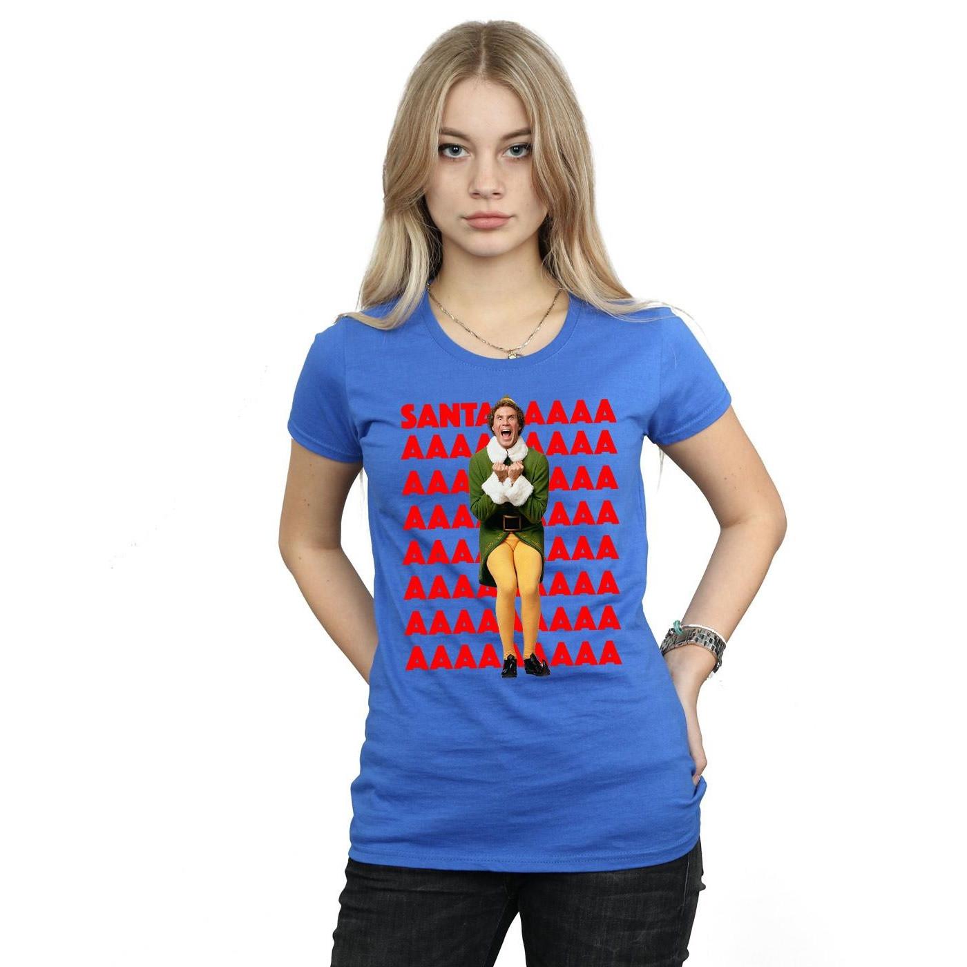 Elf Santa AAAA Bedrucktes T-Shirt