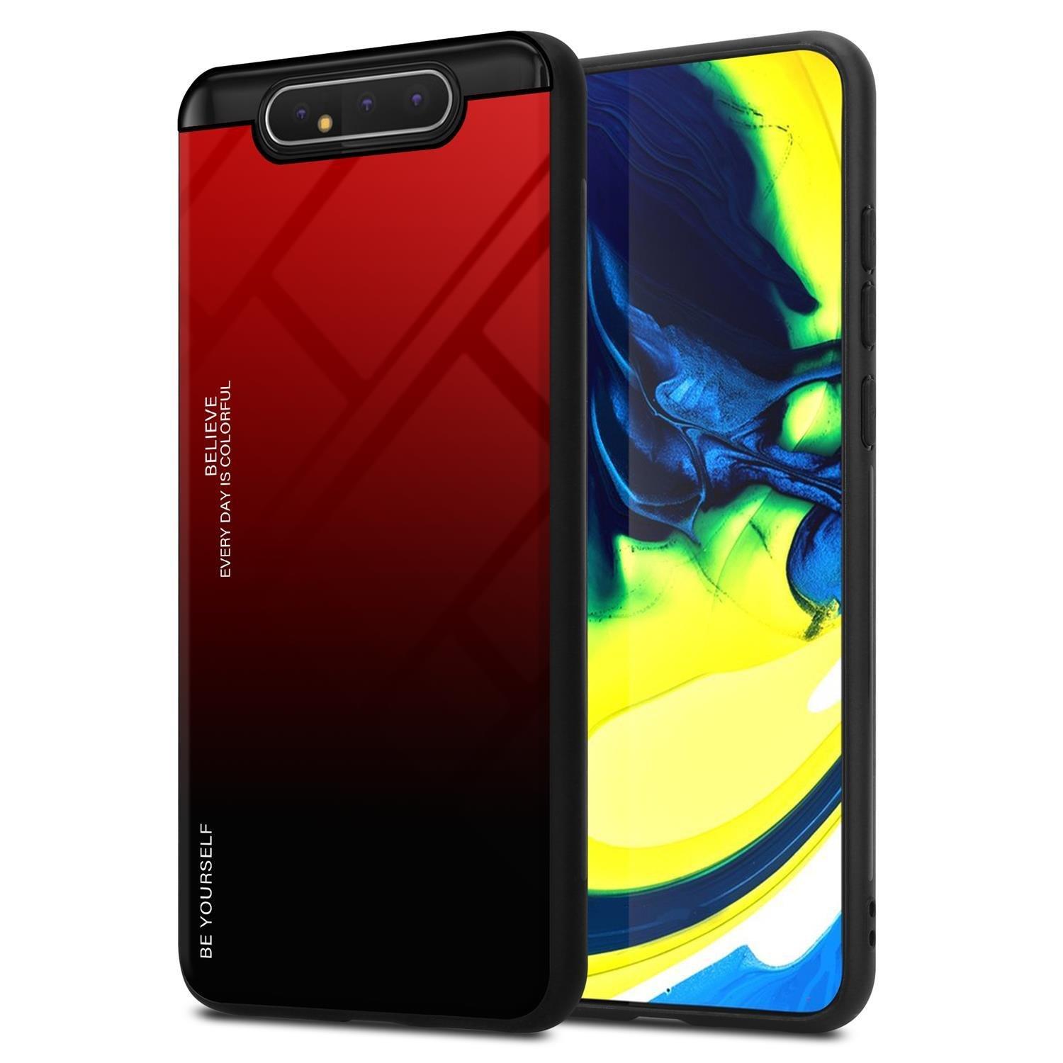Cadorabo Hülle für Samsung Galaxy A80 / A90 4G Zweifarbig