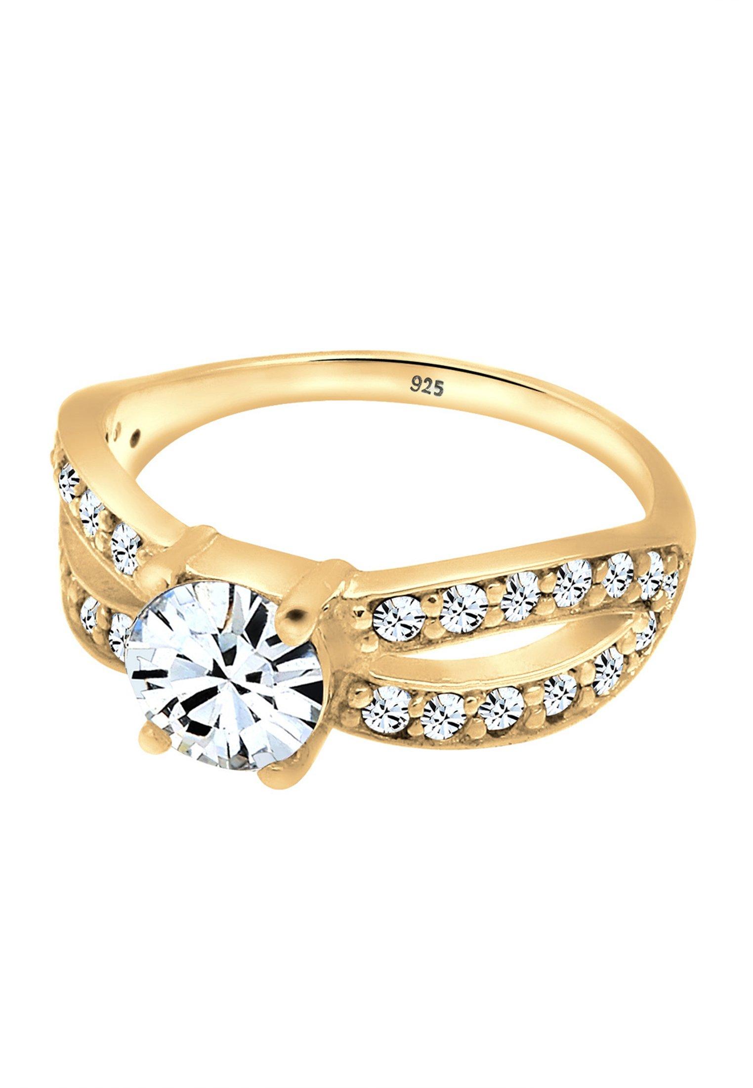 Elli Ring Solitär Glamourös Kristall