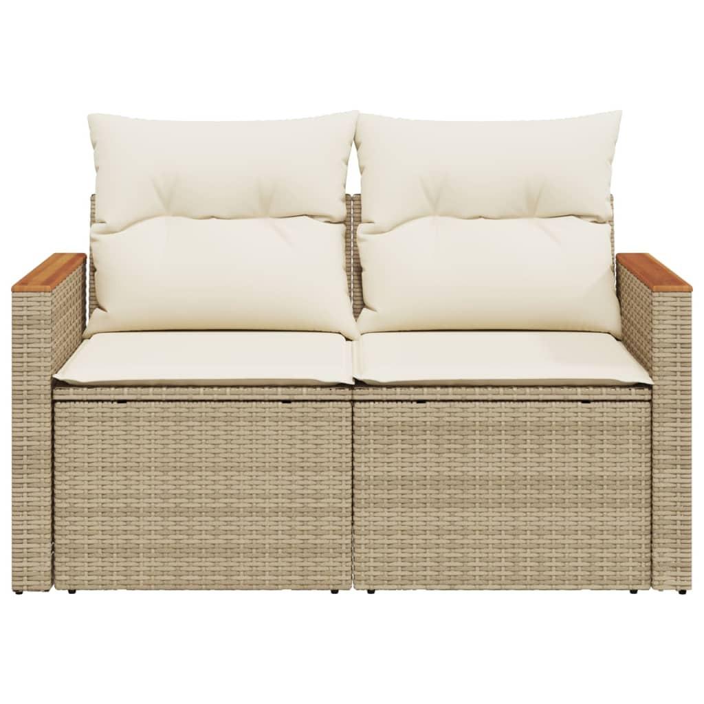 VidaXL Gartensofa poly-rattan