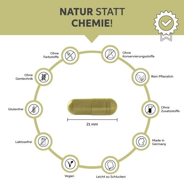 Eltabia Bio Kurkuma Gerstengras Kapseln