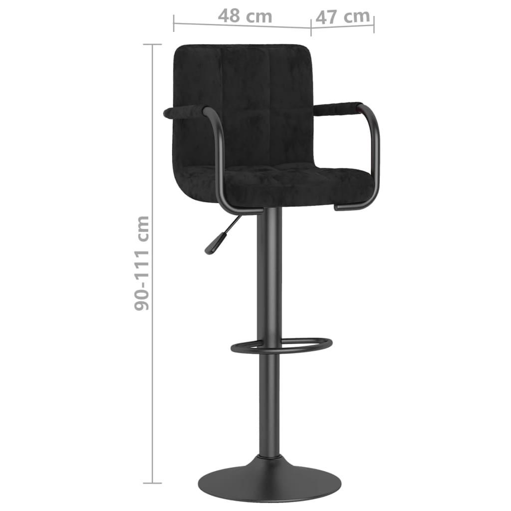 VidaXL Barhocker samt
