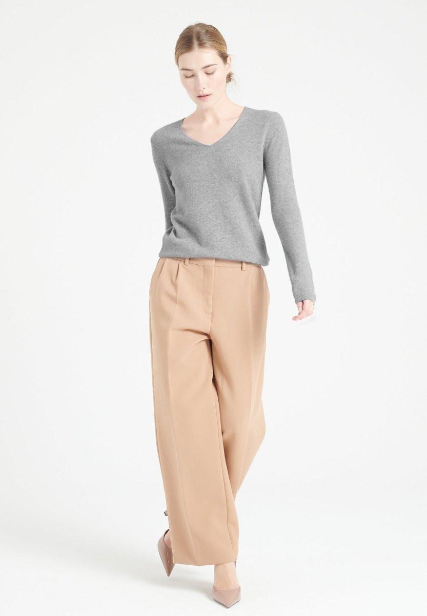 Studio Cashmere8 Pullover mit V-Ausschnitt - 100 % Kaschmir LILLY 2