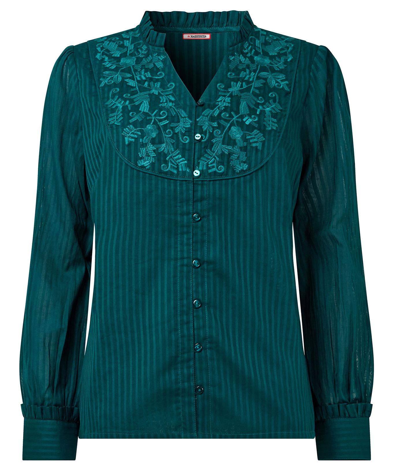 Joe Browns Bluse mit Vintage-Stickerei