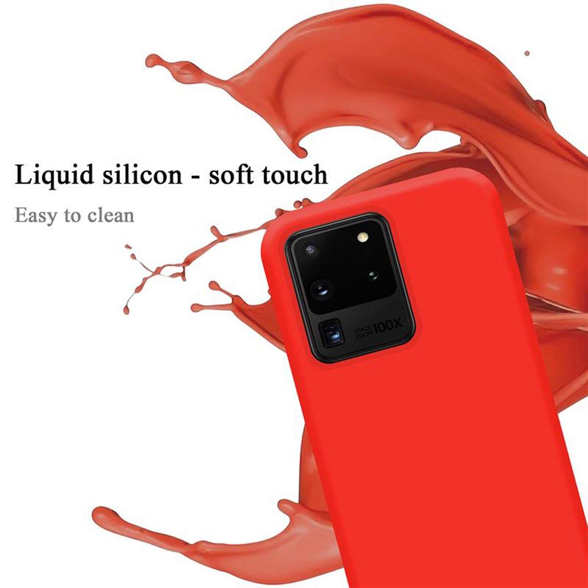 Cadorabo Hülle für Samsung Galaxy S20 ULTRA TPU Silikon Liquid