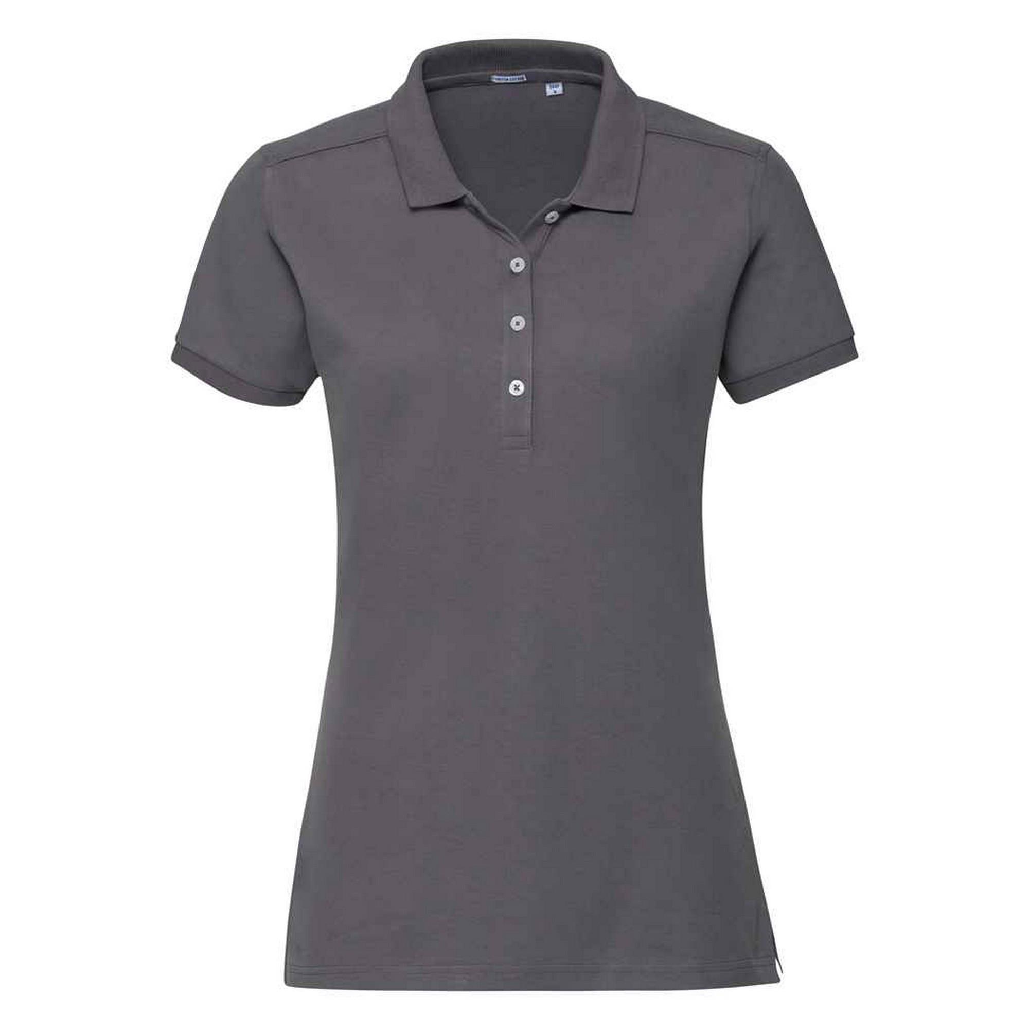 Russell Stretch Poloshirt Schmale Passform