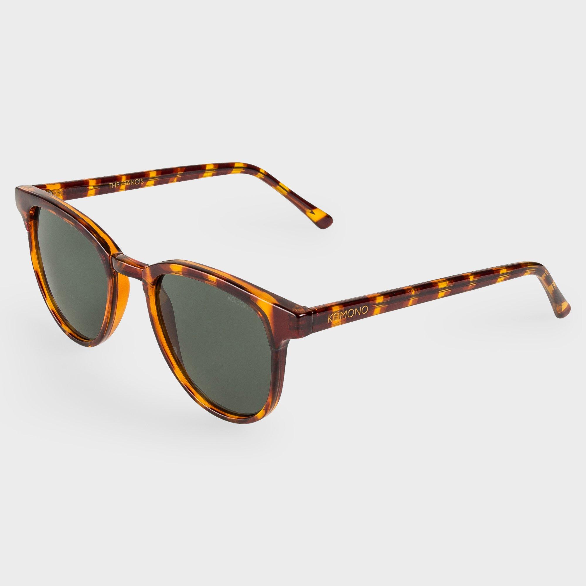 KOMONO Francis Eckige Sonnenbrille mit Etui