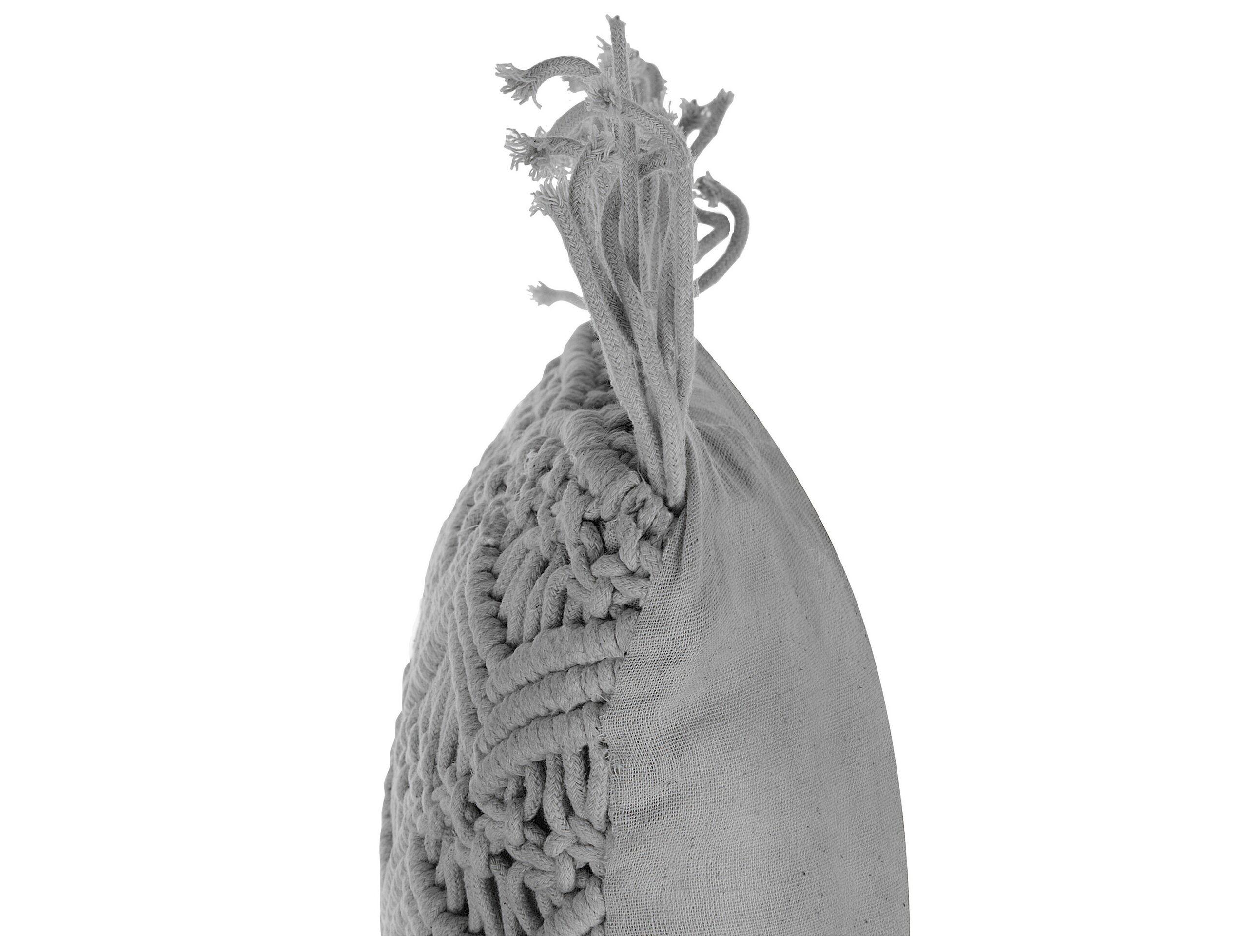 Beliani Dekokissen 2er Set aus Baumwolle Boho KIRIKKALE