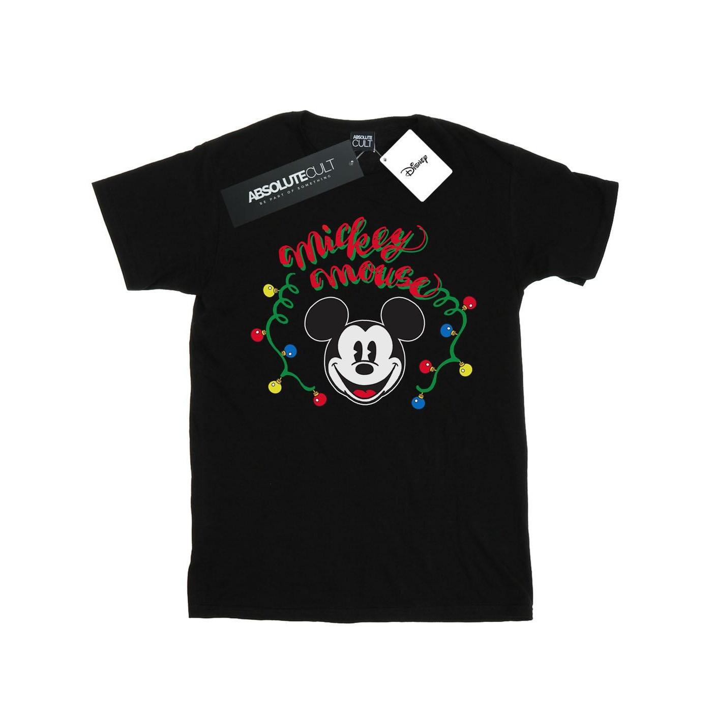 Disney Mickey Mouse Christmas Lights T-Shirt
