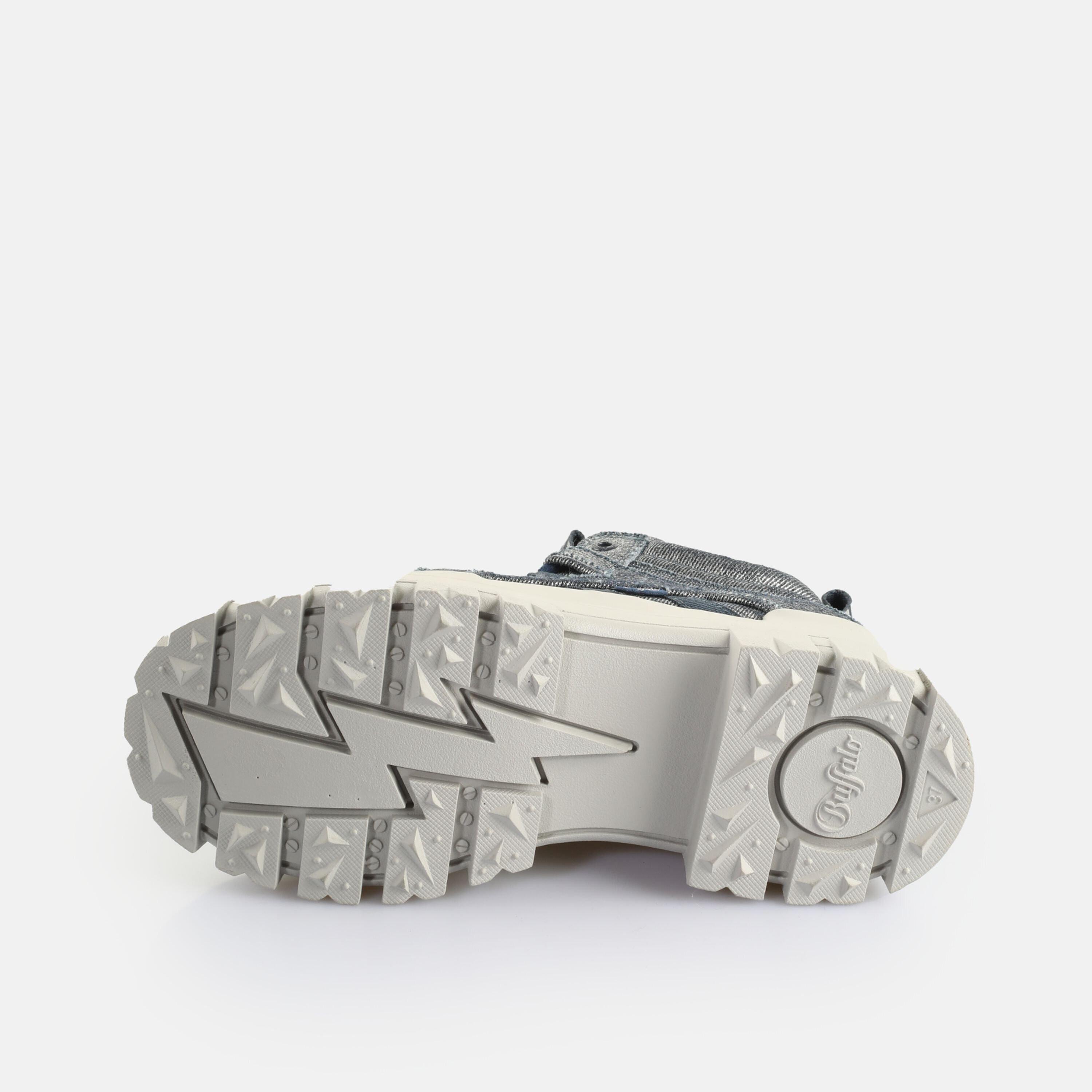 Buffalo damen stiefeletten aspha nc mid - vegan denim