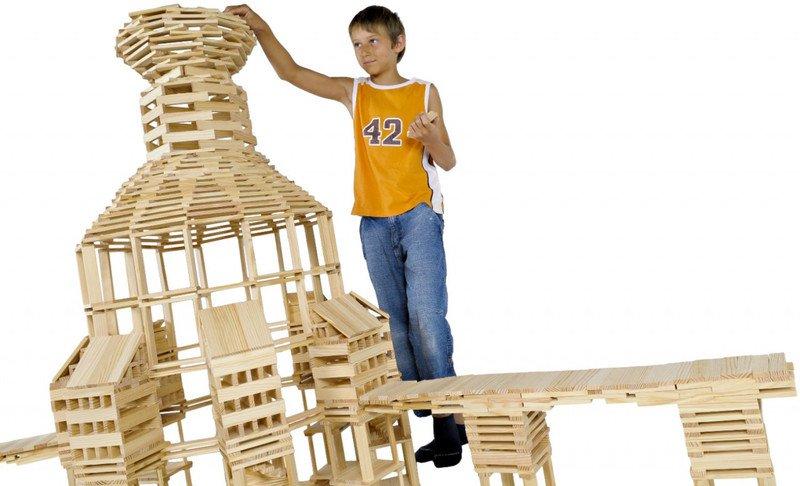 KAPLA Kiste mit 200 Kapla-Plättchen