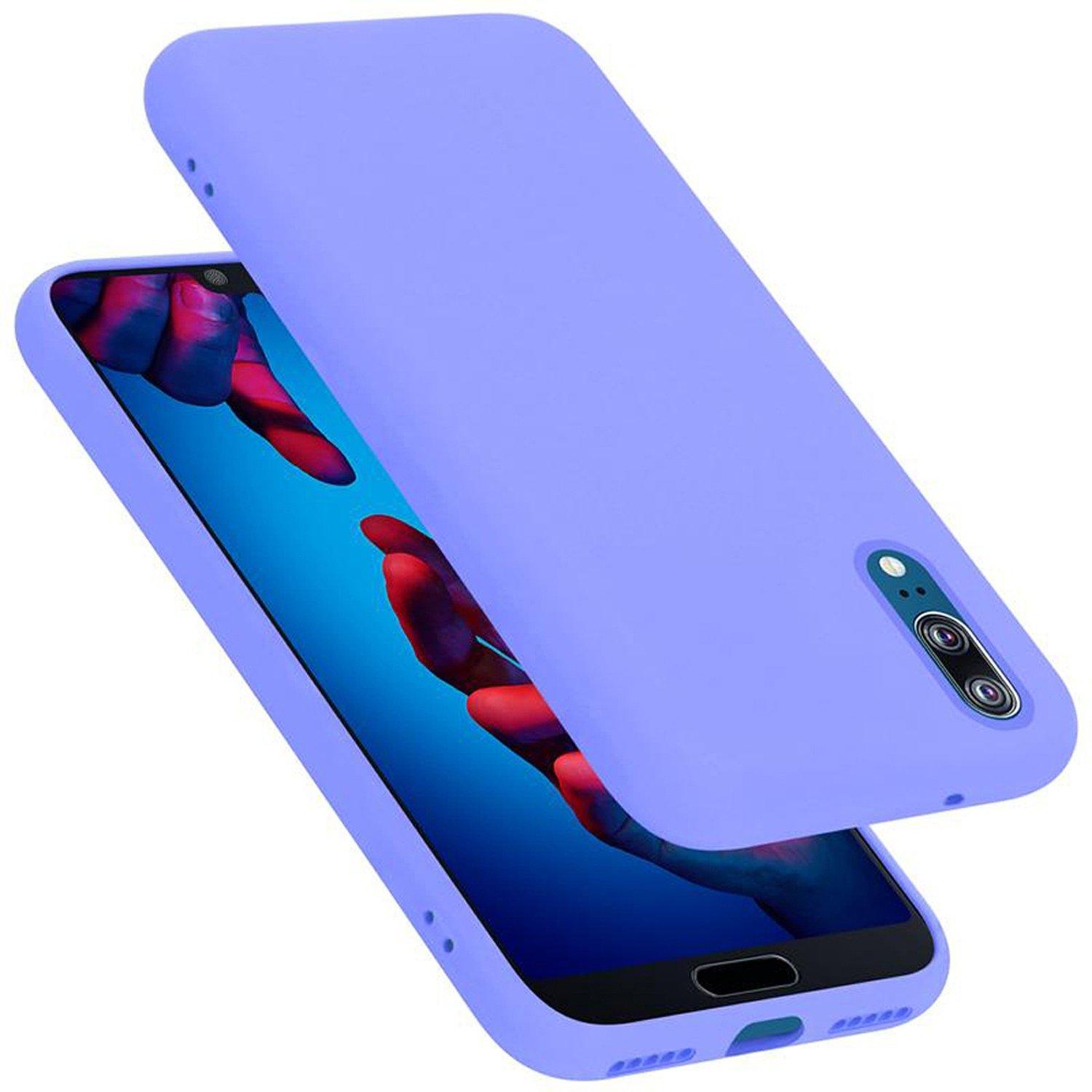 Cadorabo Hülle für Huawei P20 TPU Silikon Liquid