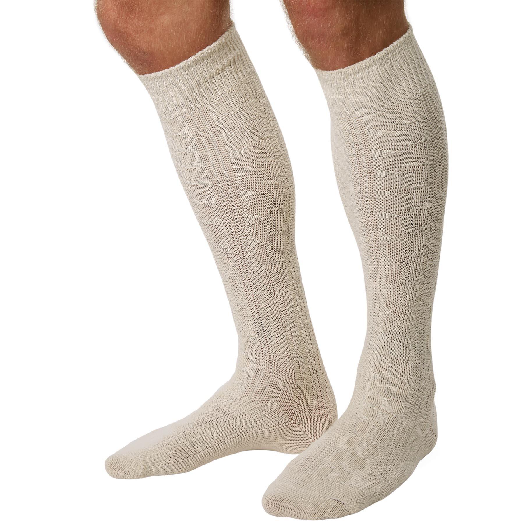 Tectake Kniestrümpfe weiss