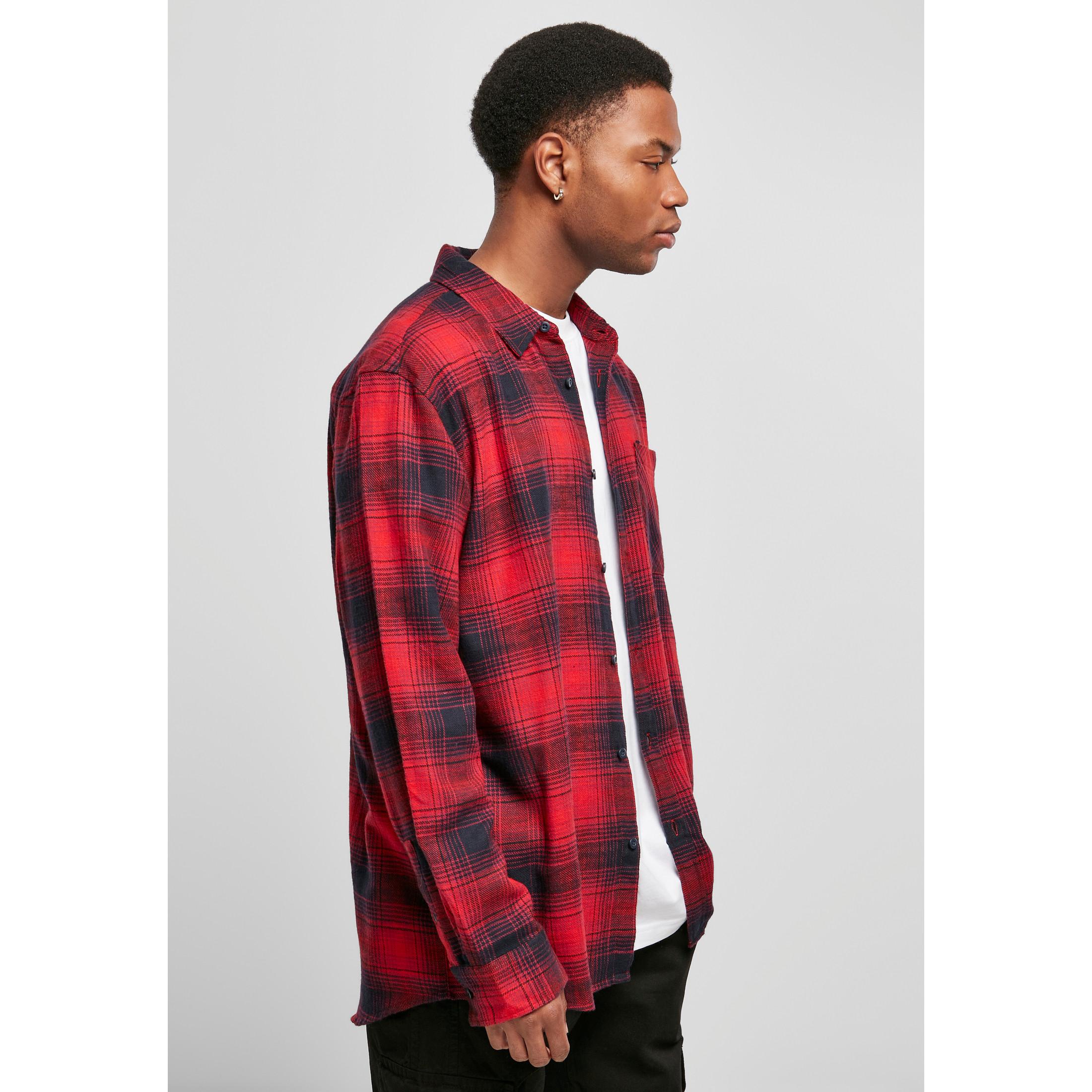 URBAN CLASSICS Oversized Kariertes Grunge Hemd