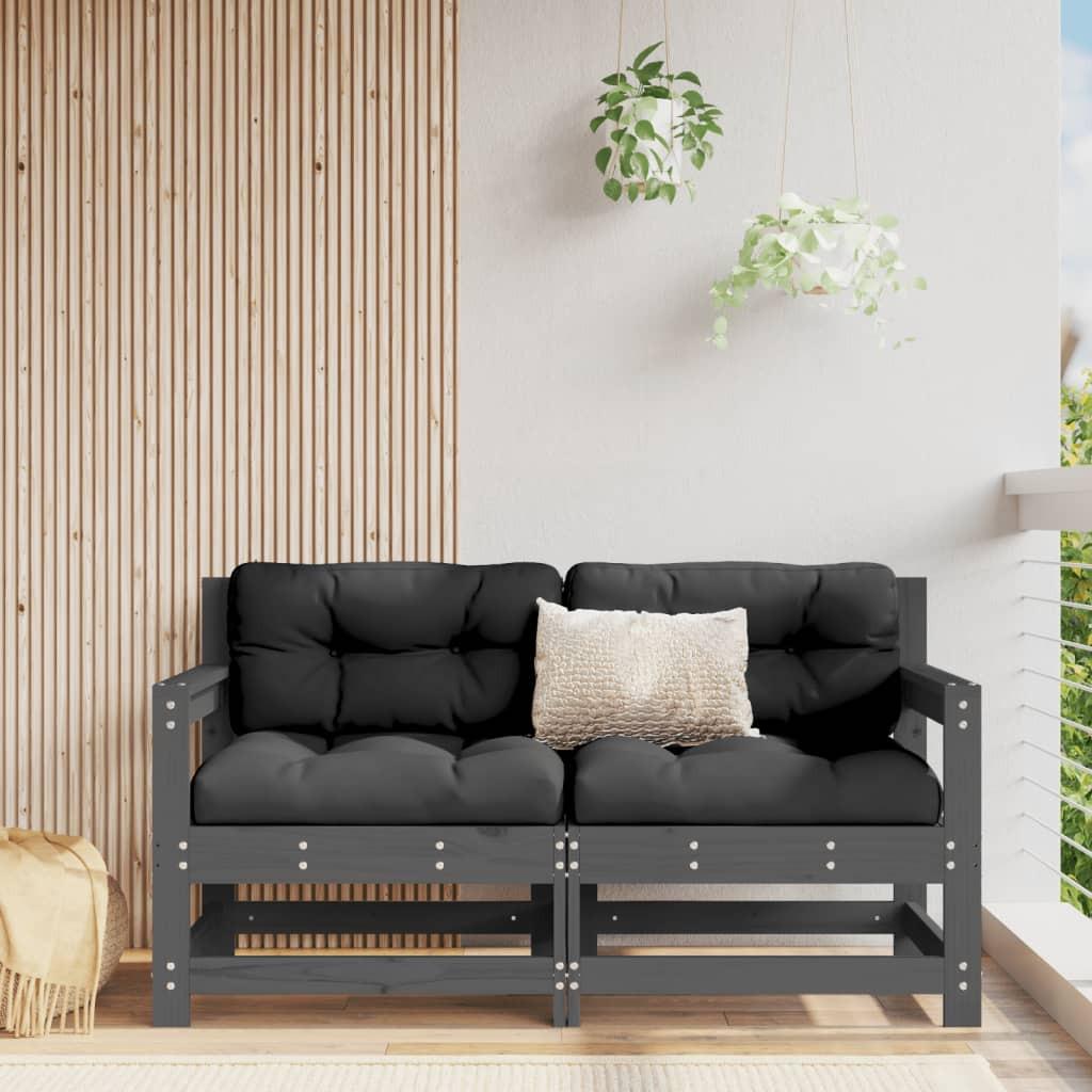 VidaXL Garten ecksofa kiefernholz