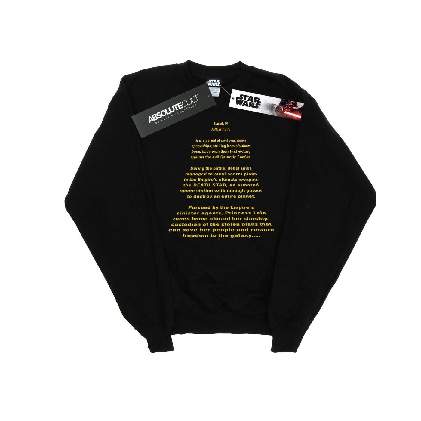 STAR WARS A New Hope Opening Crawl Sweatshirt