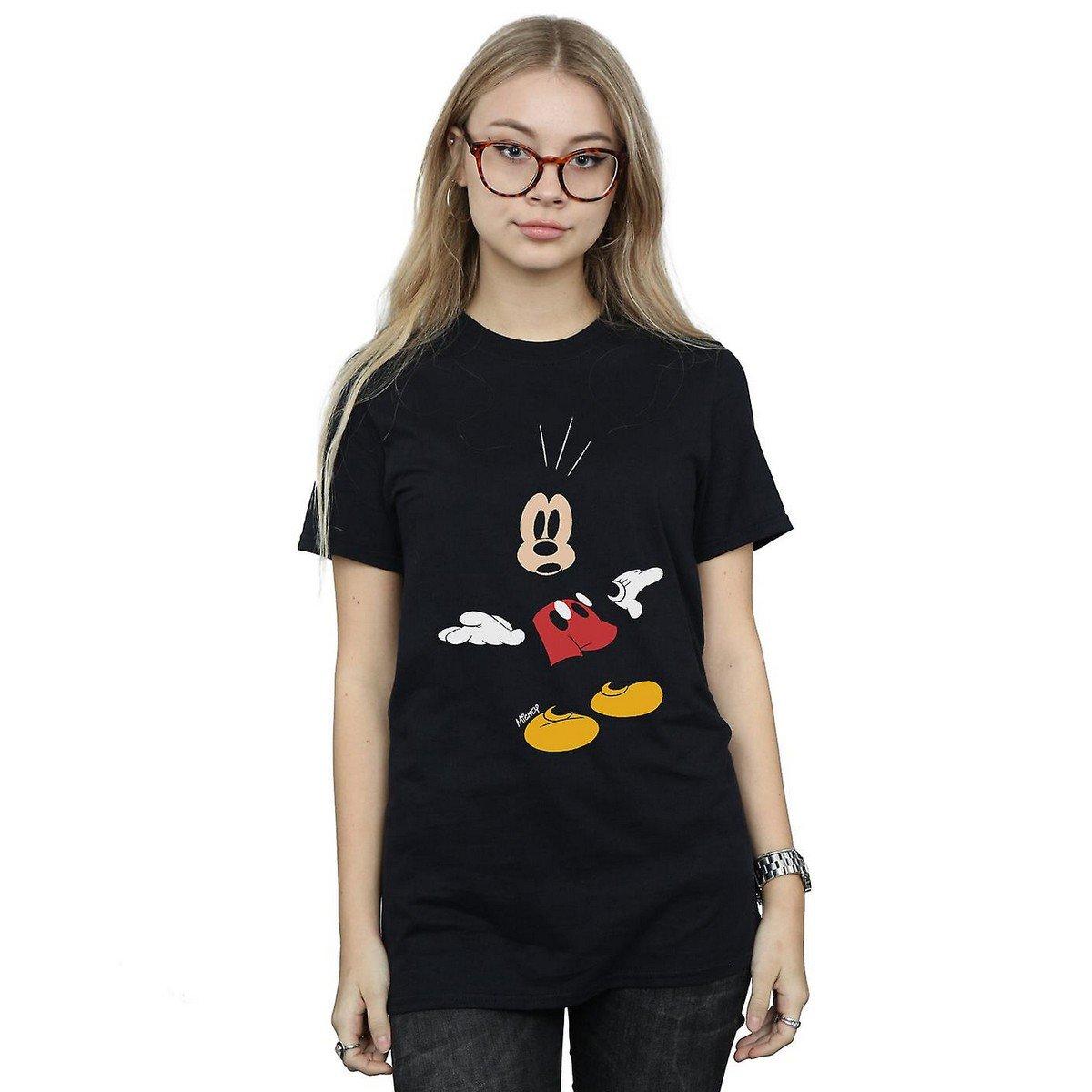 Disney Mickey Mouse Surprised Print T-Shirt