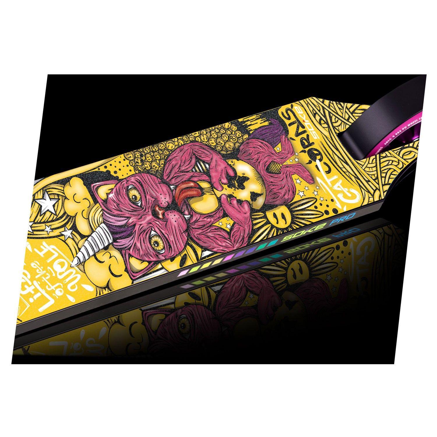 B2X Griptape-Schleifpapier für Scooter Pro – Cat Corn