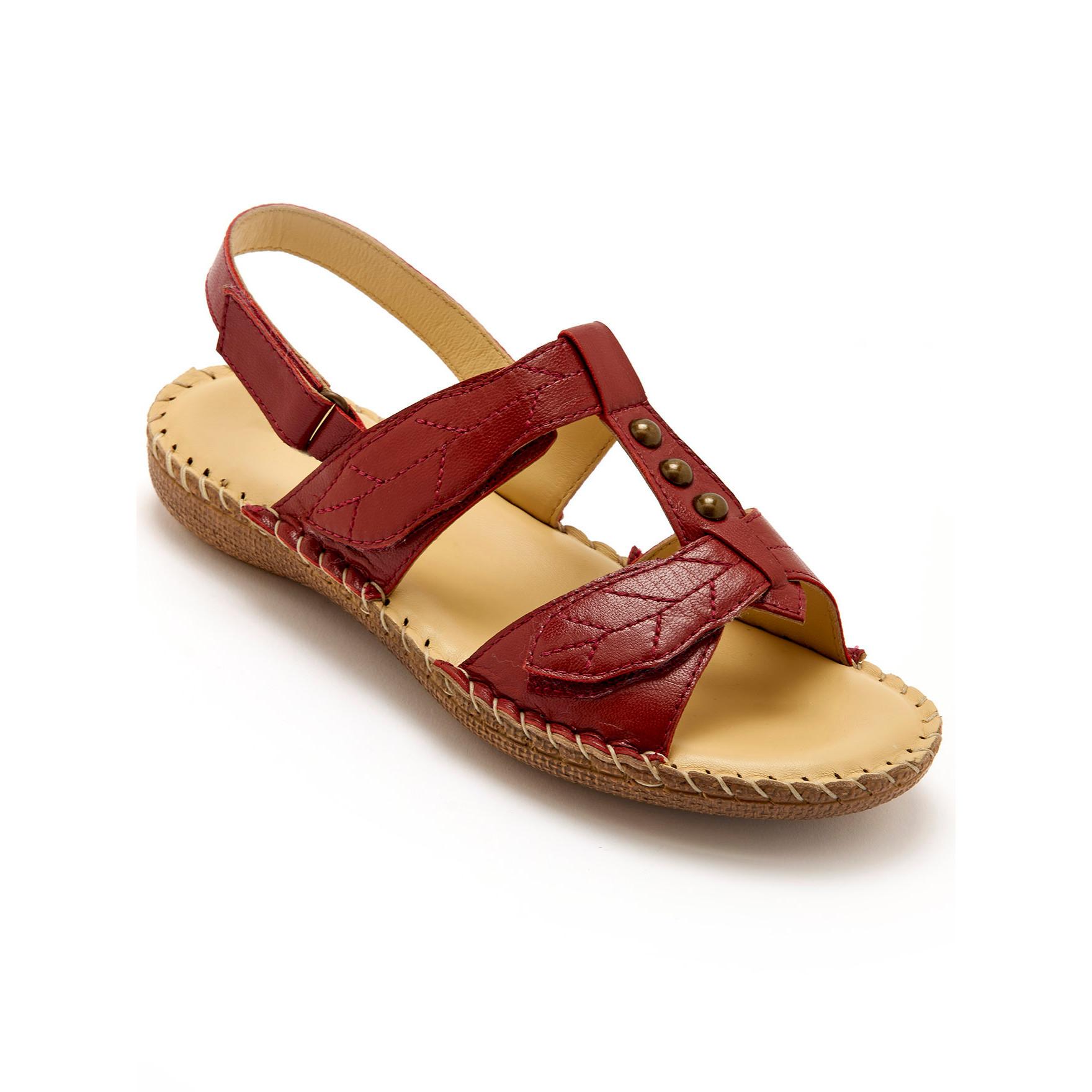 Pédiconfort ledersandalen für en