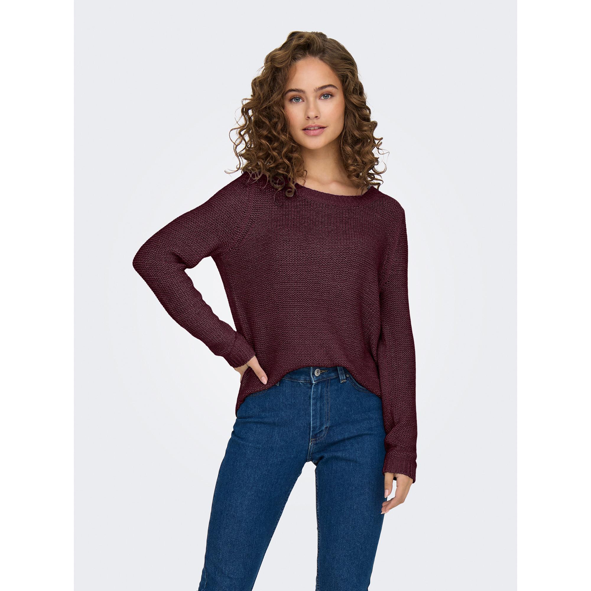ONLY Pullover, Rundhals, langarm
