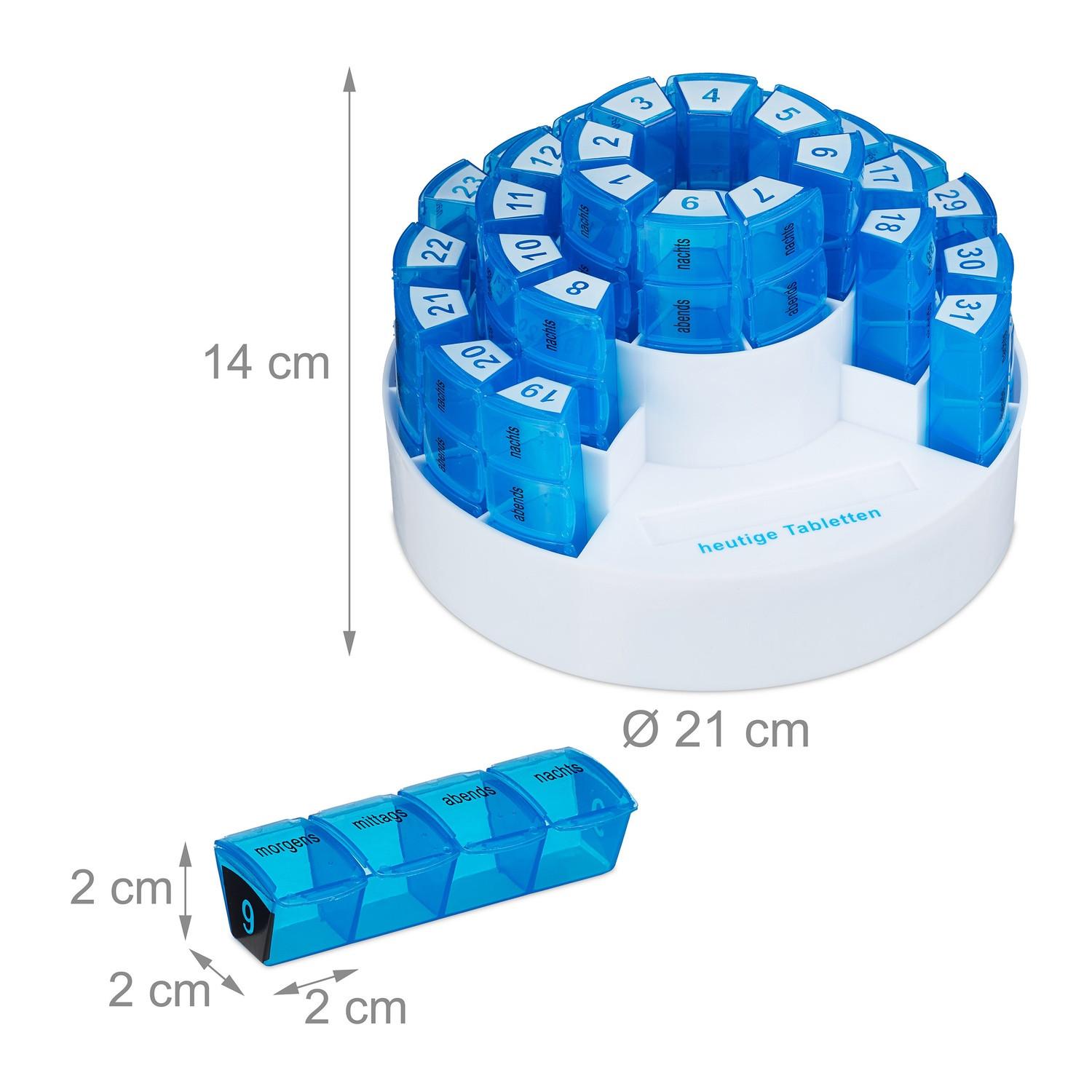 B2X Tablettenverpackung für 1 Monat