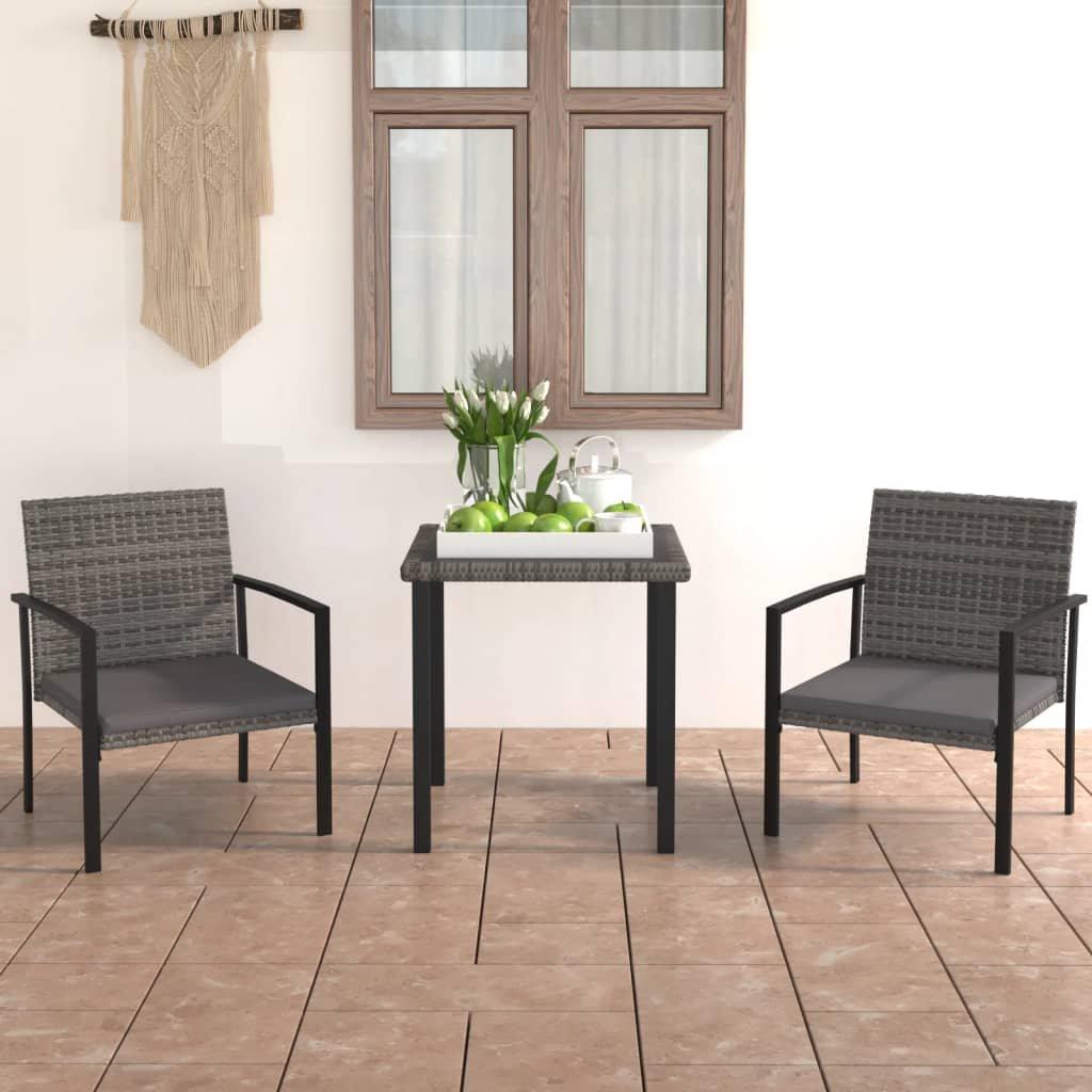 VidaXL Garten-essgruppe poly-rattan
