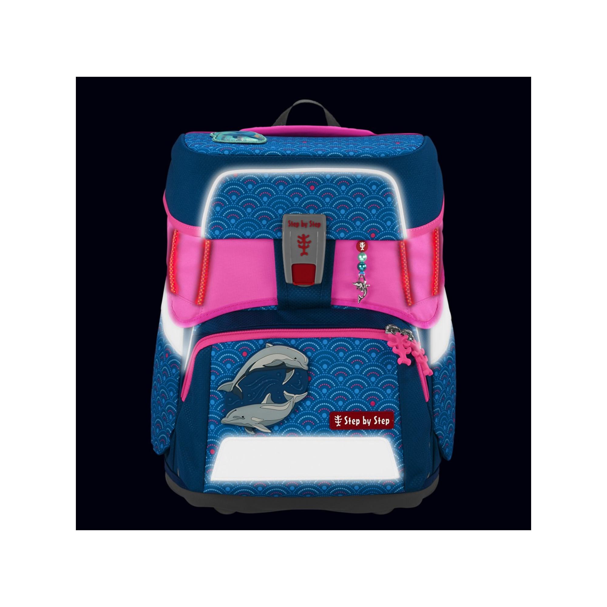 Step by Step Fluoreszierendes Sicherheitsset für Rucksack