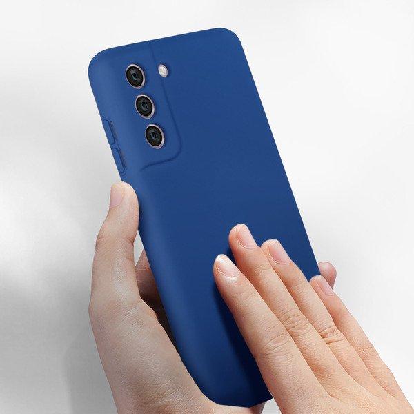 Avizar Soft Touch Hülle Samsung S21 FE Blau