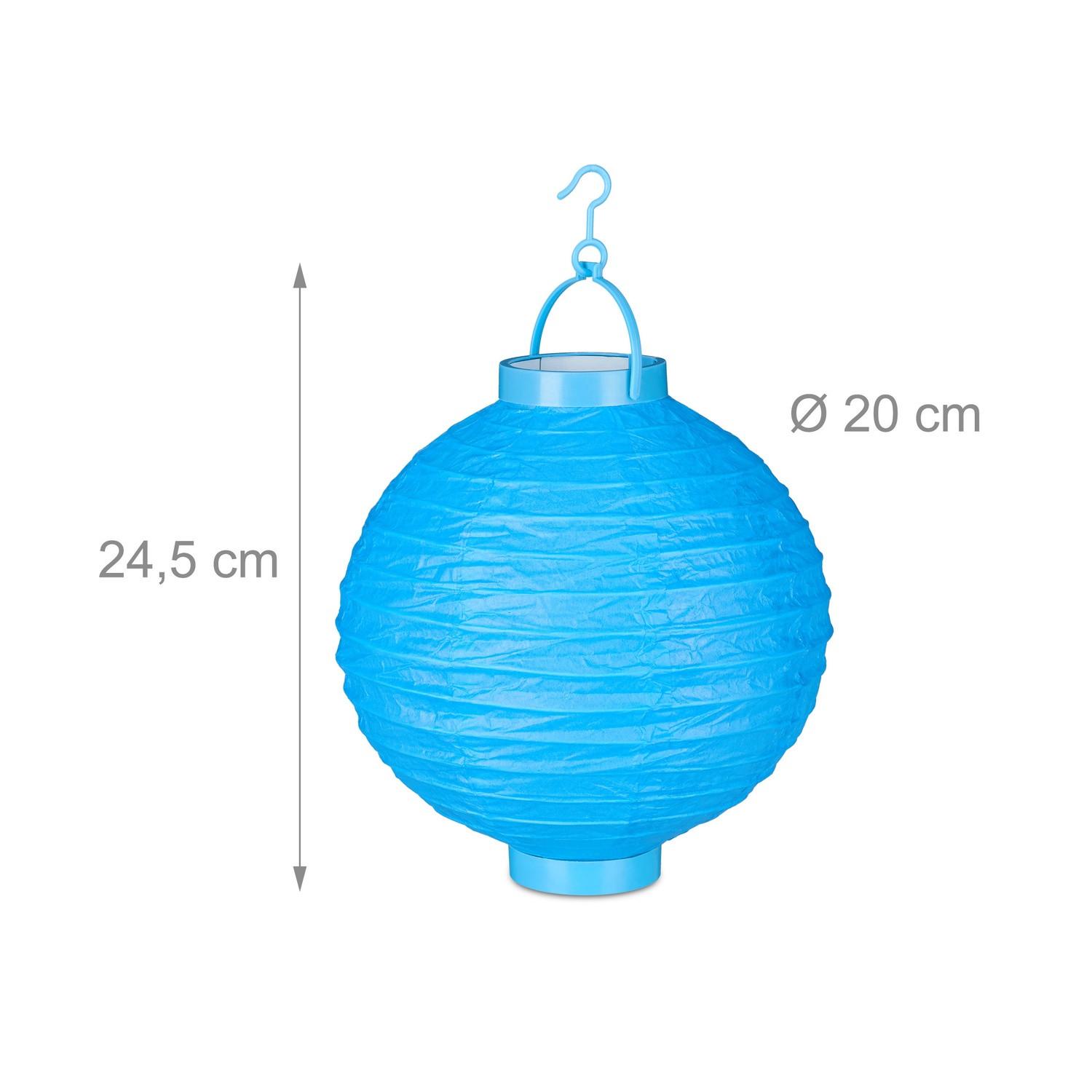 B2X Bunte LED-Laternen 10 Stk