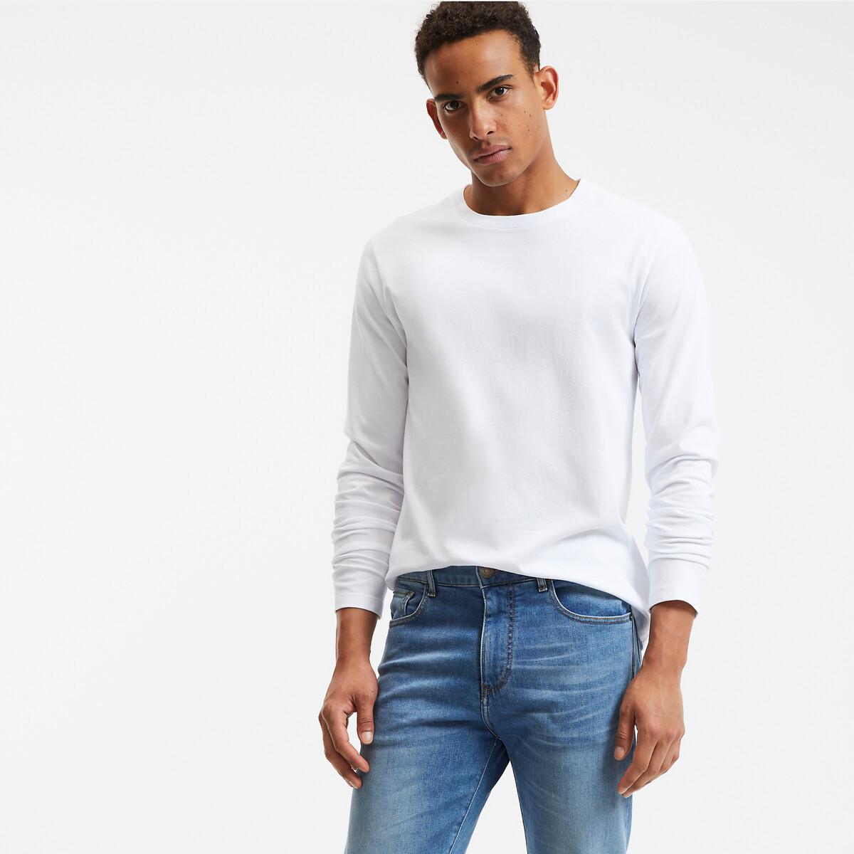 La Redoute Collections Langarm Rundhals Shirt