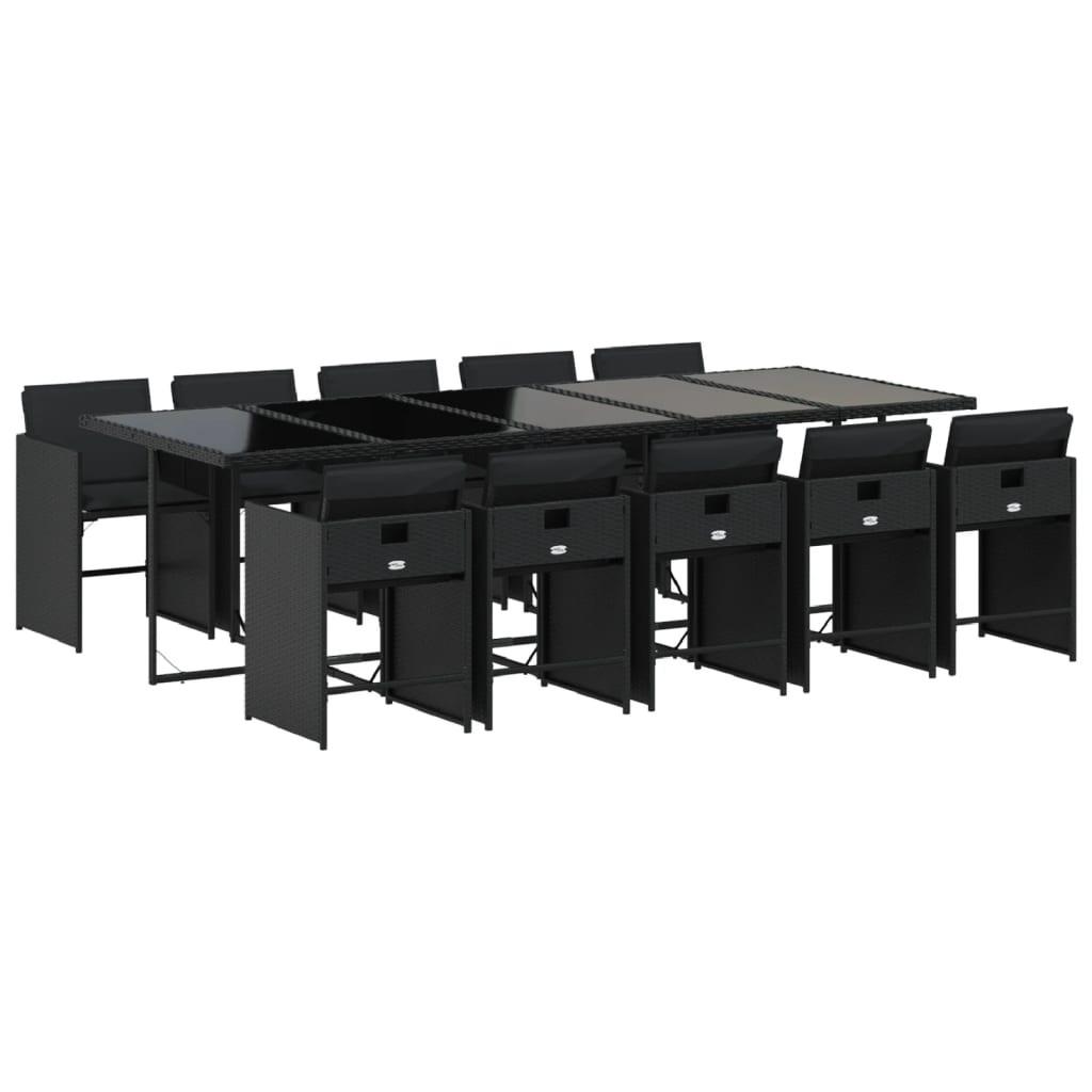 VidaXL Garten essgruppe poly-rattan