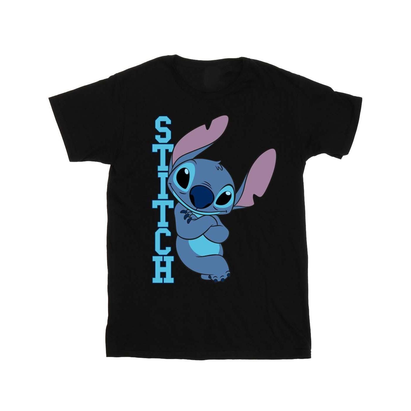 Disney Stitch Grafik Print T-Shirt