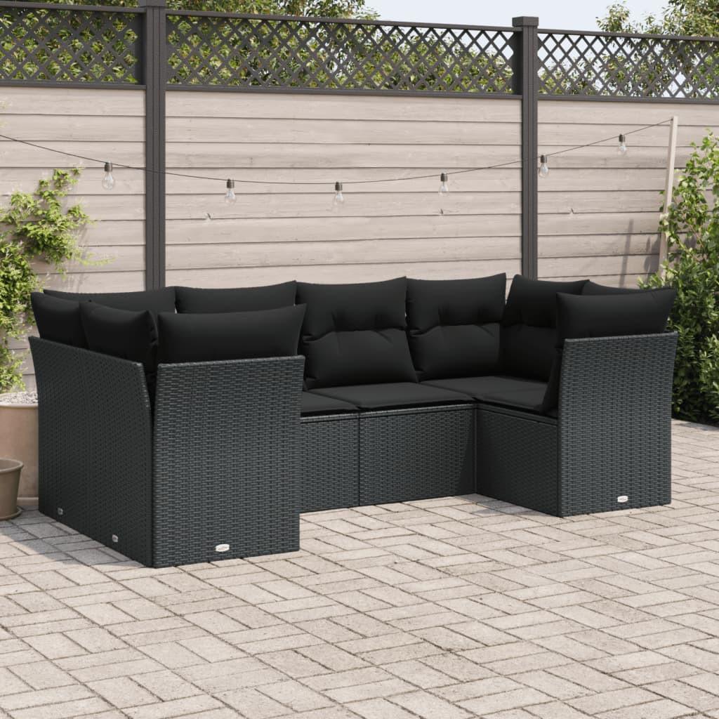 VidaXL Garten sofagarnitur poly-rattan