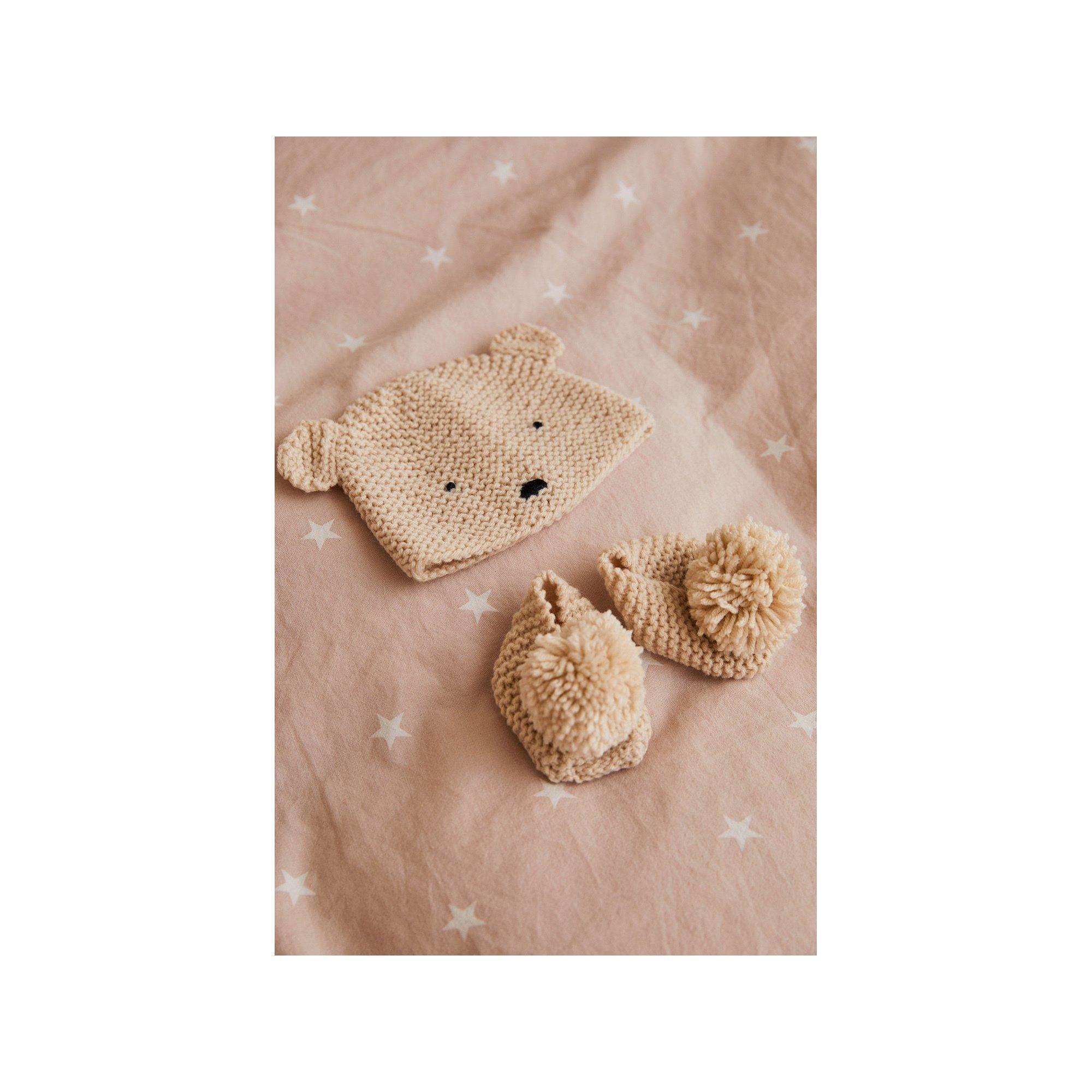 DMC Strick-Set Teddy Mütze & Schuhe