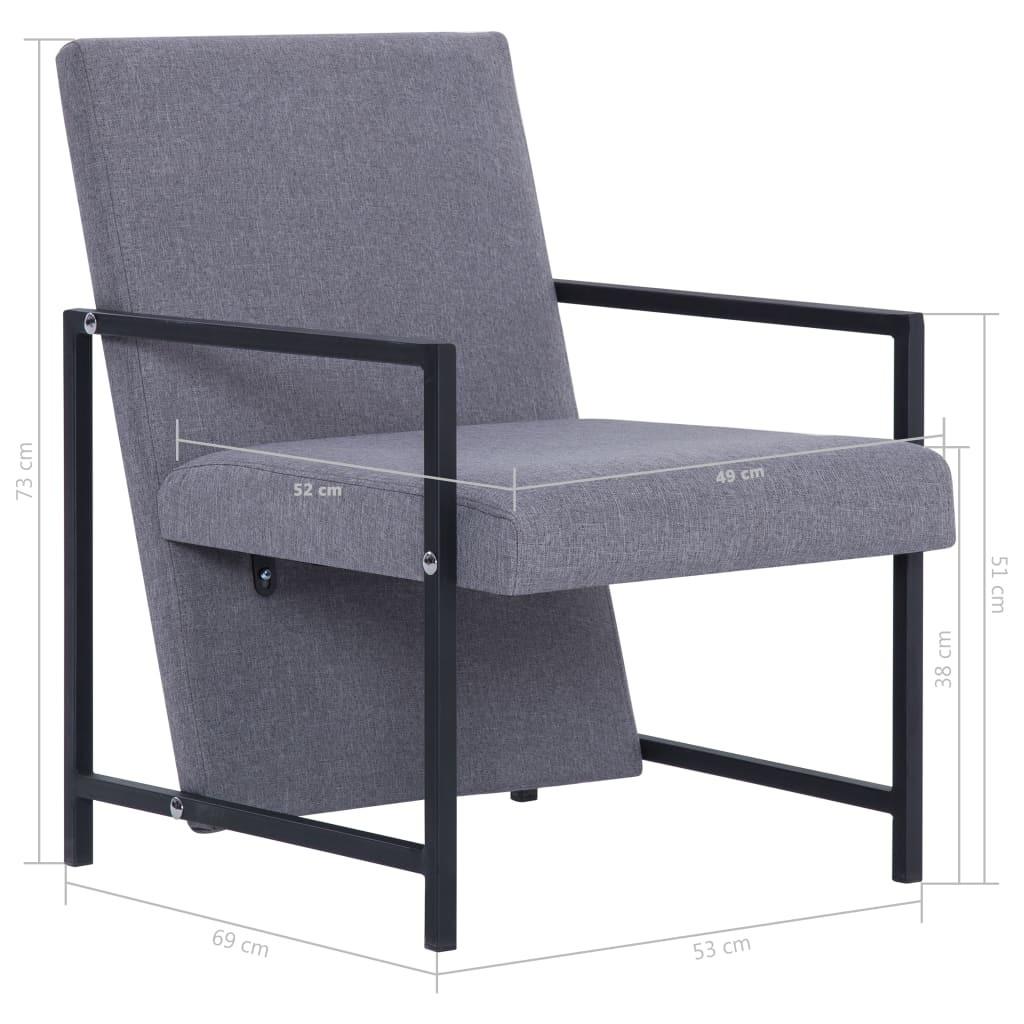 VidaXL Sessel gewebe