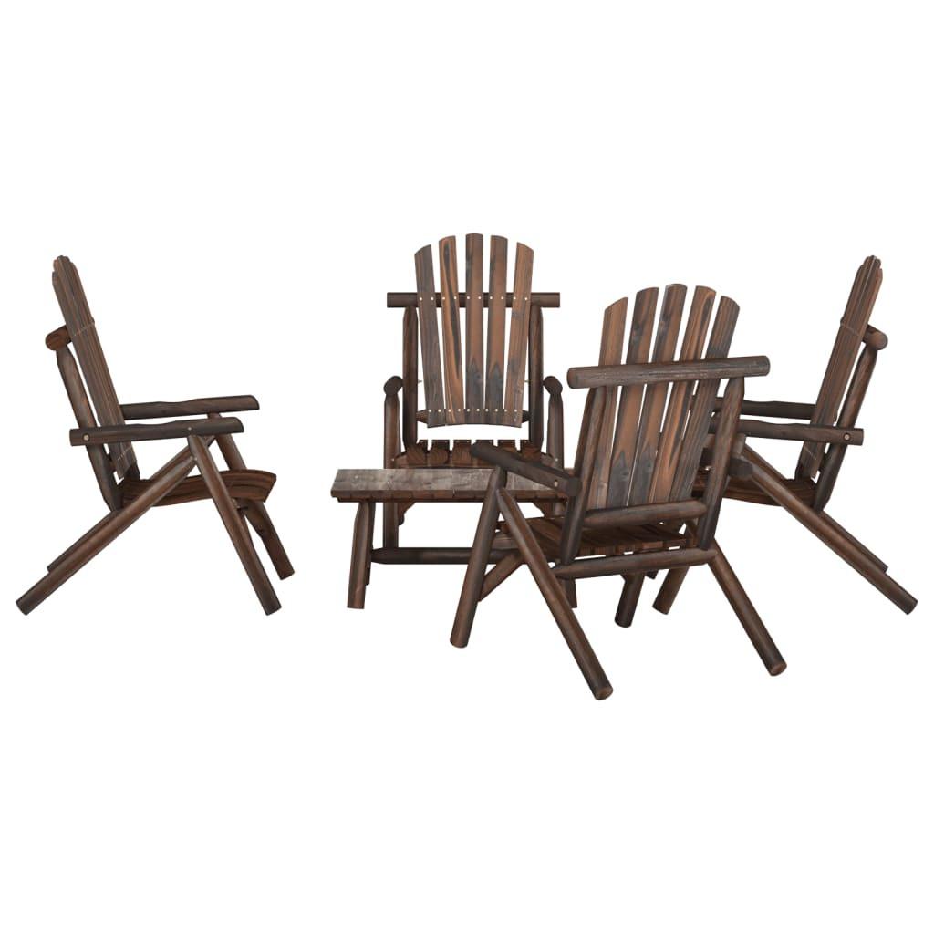 VidaXL Garten lounge set holz