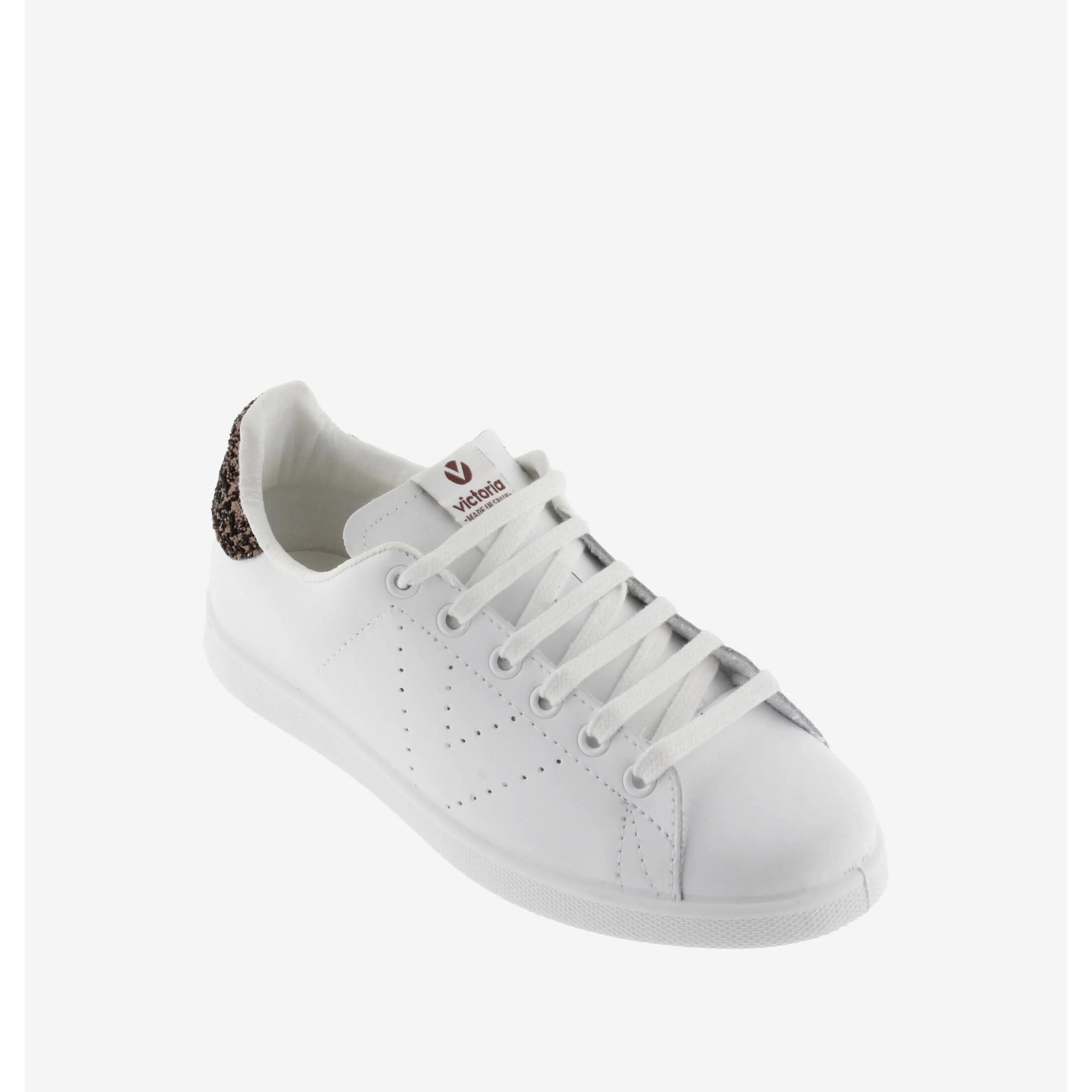 Victoria sneakers piel & glitter