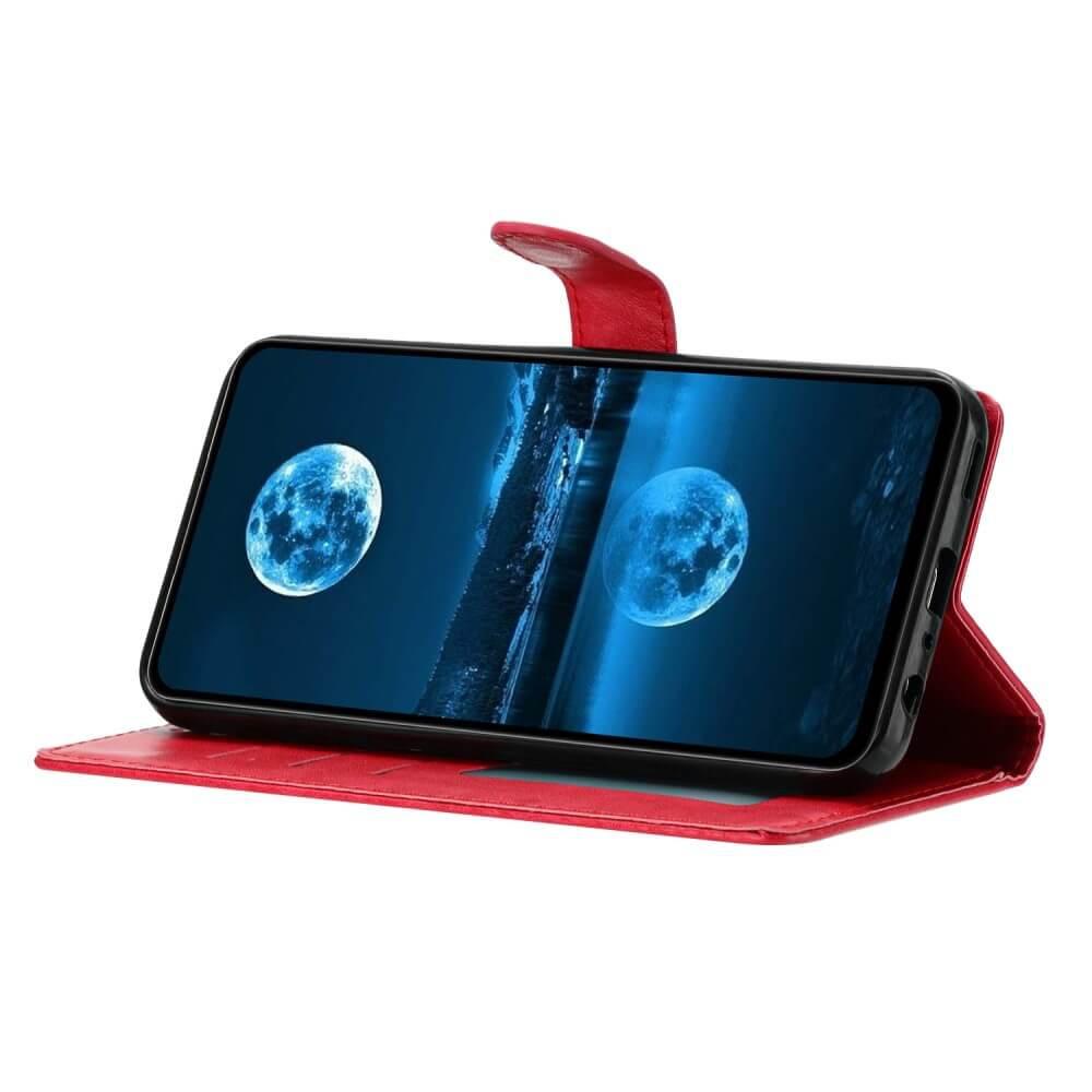 Cover-Discount Galaxy A56 5G - Elegantes Hüllen Etui mit Handschlaufe