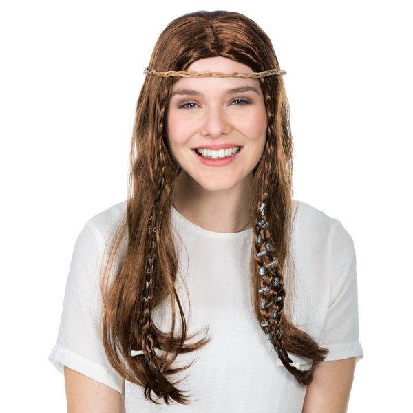 Tectake Perücke Steinzeitdame