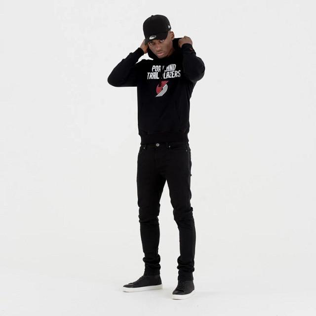 NEW ERA hoodie portland trail blazers nba