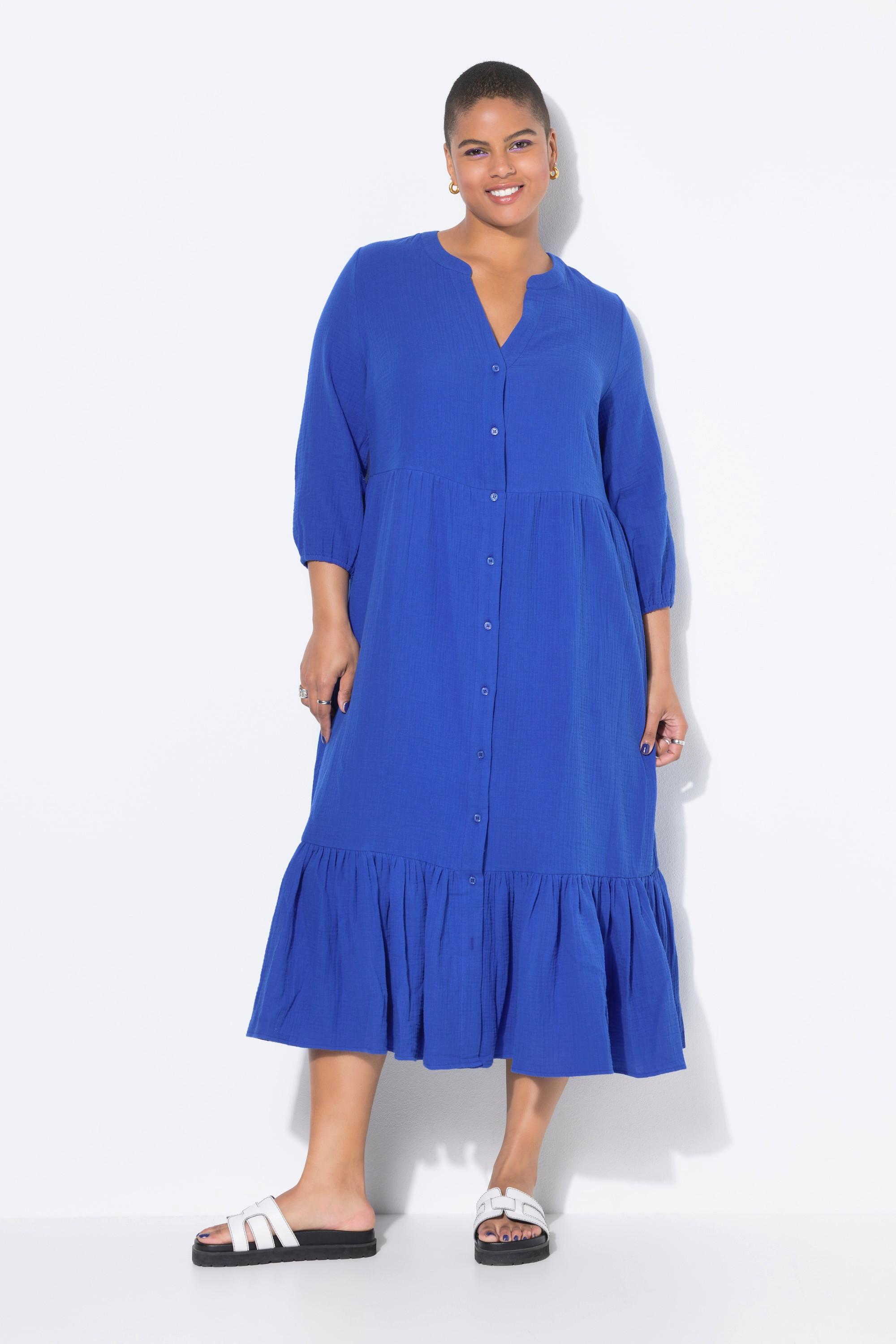 Studio Untold Maxikleid A-Linie Musselin