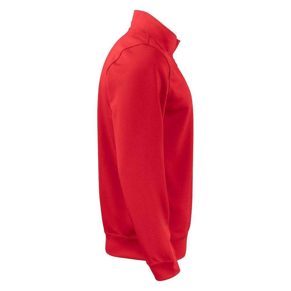 Clique Basic Active Sweatshirt mit kurzem Reißverschluss
