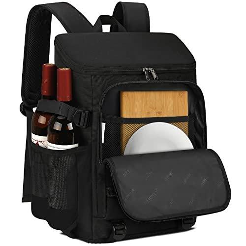 Only-bags.store Wasserdichten Isoliert Kühltasche Groß Picknickrucksäcke Leicht Lunch Tasche Rucksäcke Cooler Bag für Camping BBQ Wandern Picknick