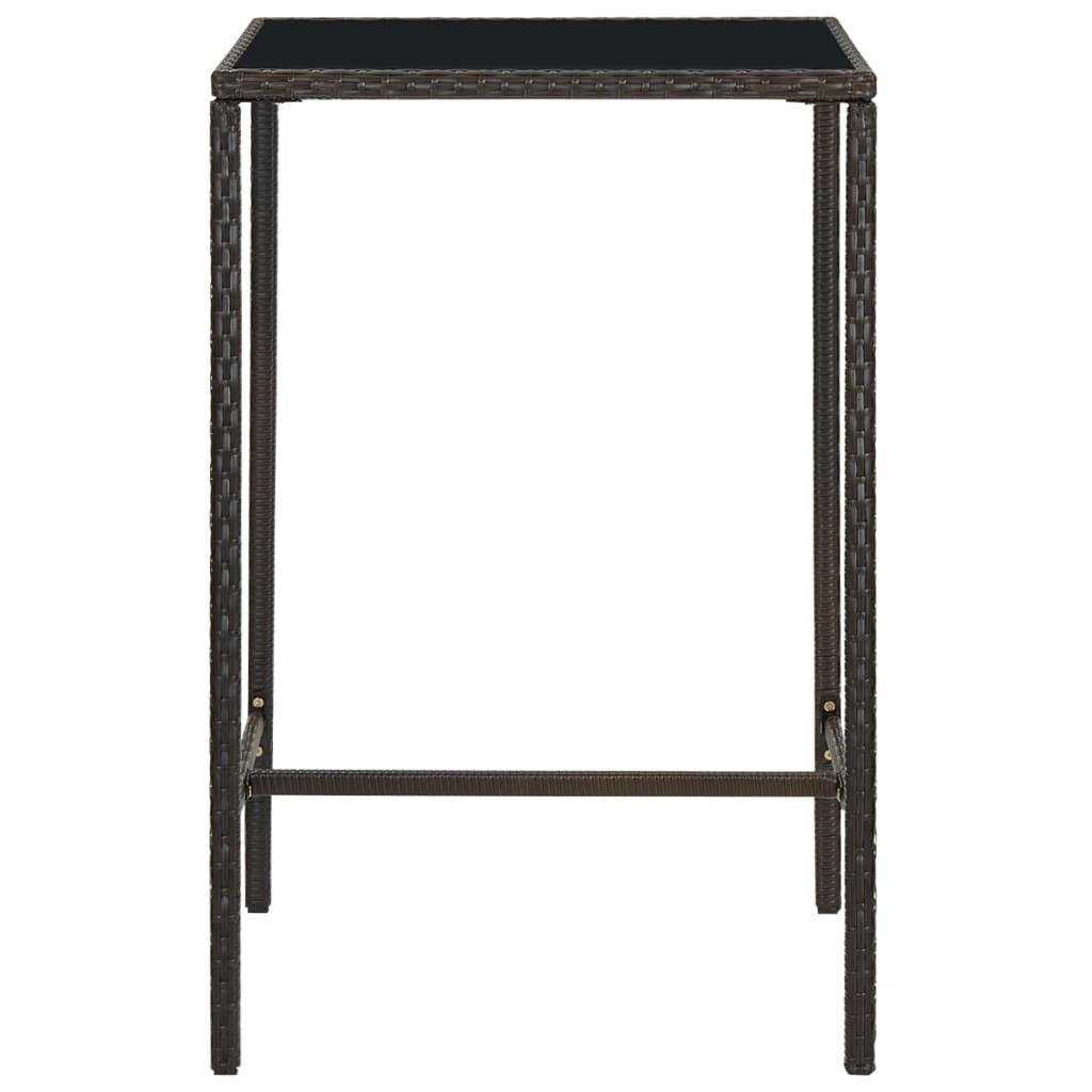 VidaXL Bar-set poly-rattan