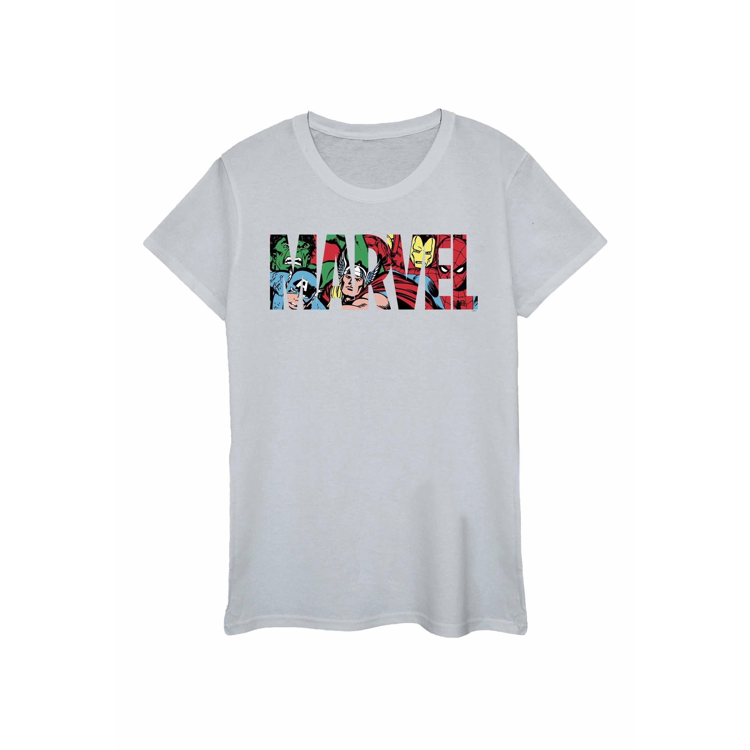 MARVEL Infill Logo T-Shirt